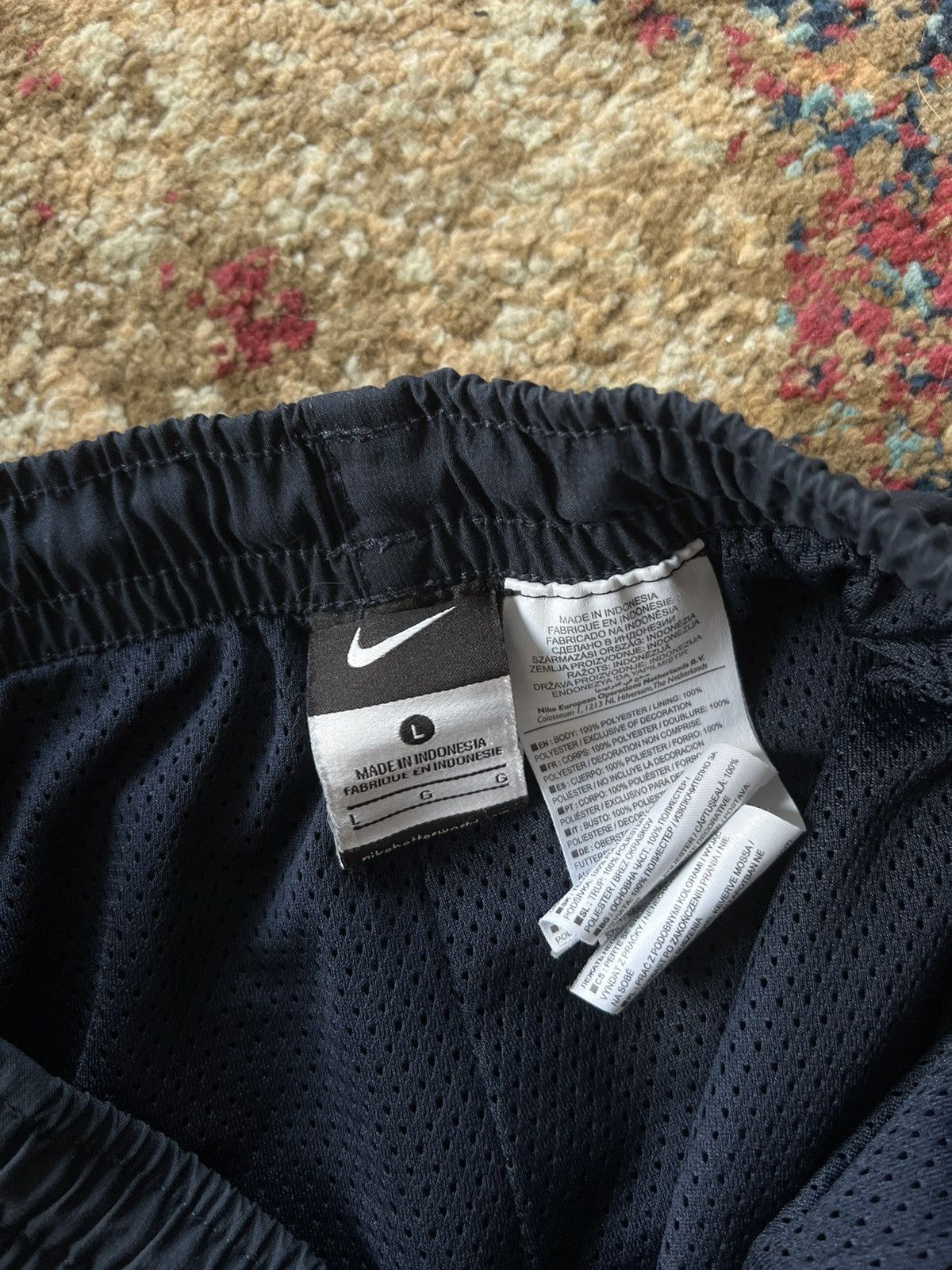 Nike × Vintage 🫐 90’s BAGGY NIKE RETRO TRACK PANTS SWOOSH LOGO Size US 33 - 4 Thumbnail