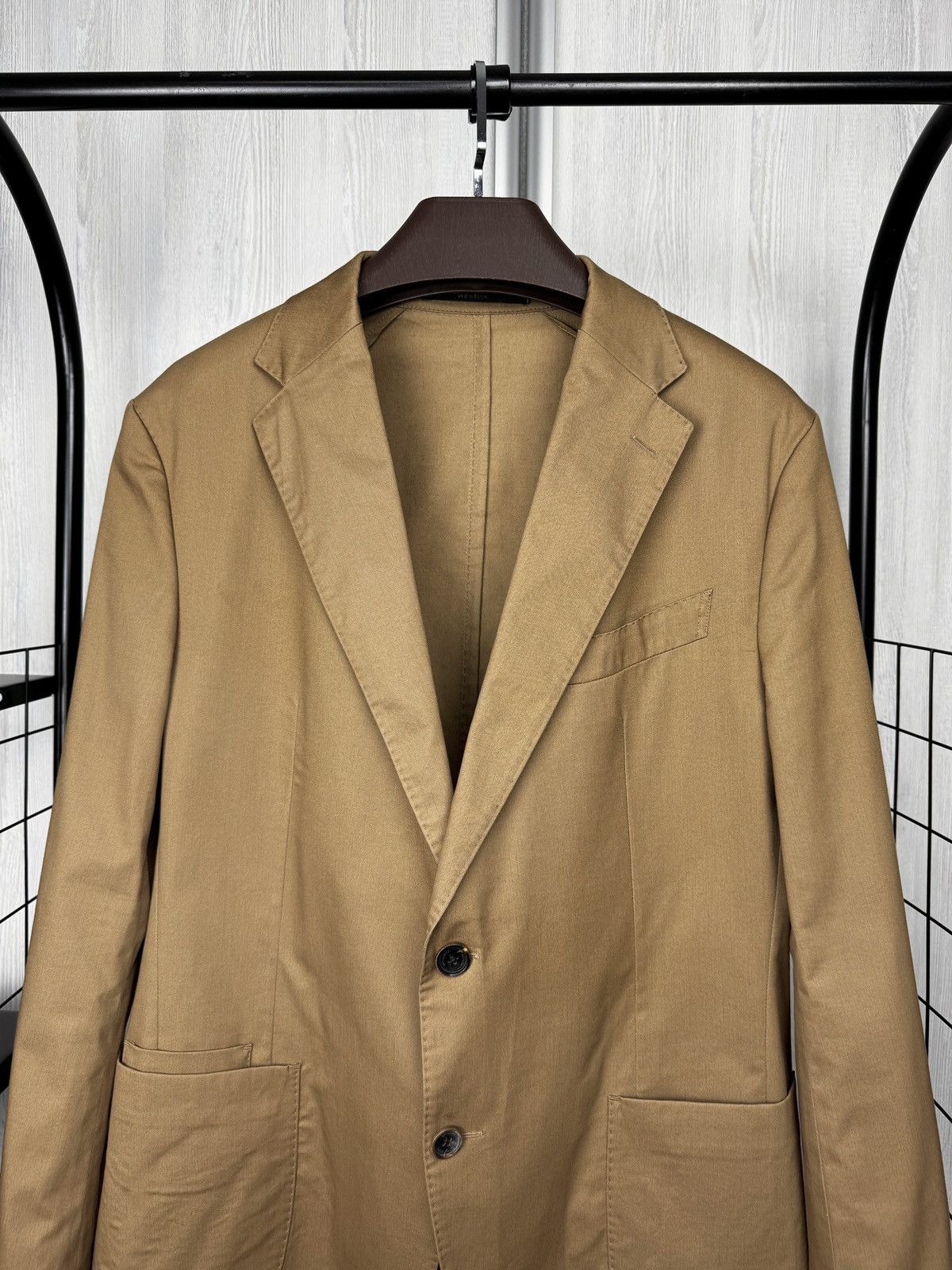 Other Windsor. Brown Solerto + Santios Cotton Silk Blend Suit 52 Size 42R - 15 Thumbnail