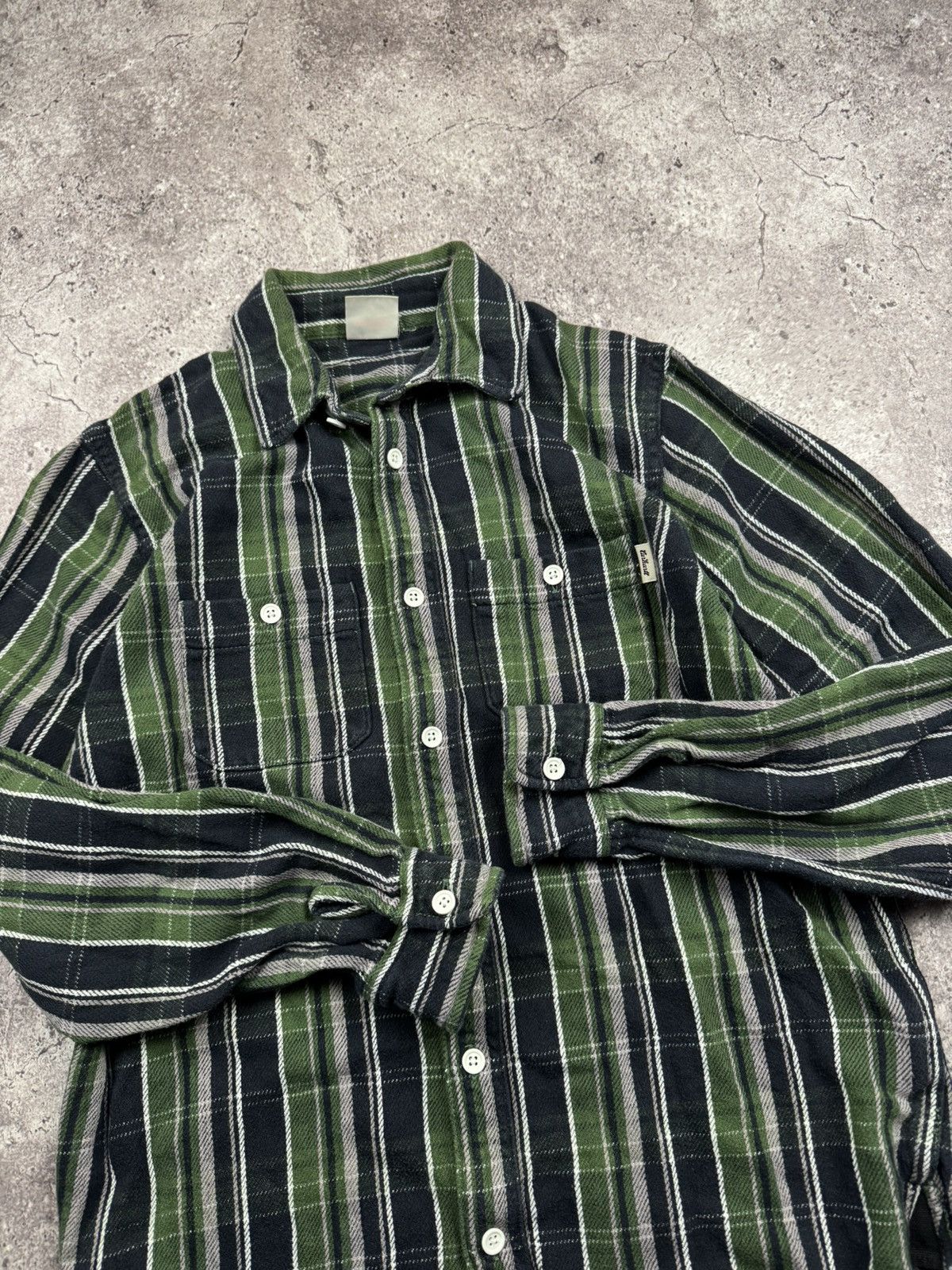Carhartt Vintage Carhartt Flannel Striped Button Ups Shirt Y2K Size US S / EU 44-46 / 1 - 3 Thumbnail