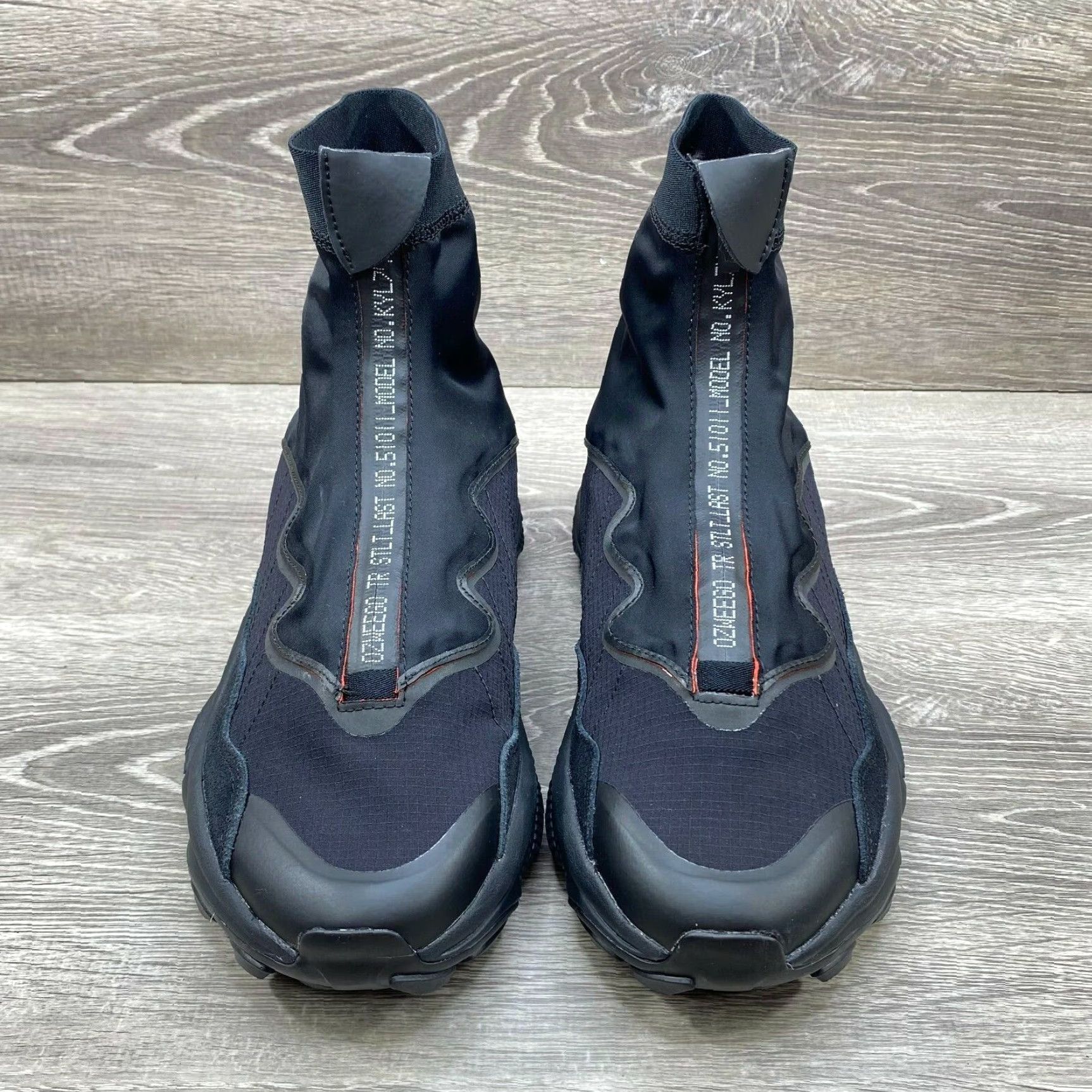 Adidas Adidas Ozweego Tr Stlt FV9669 Men’s Size 8 NEW Zip Up Black Sneakers Originals Ozweego Size US 8 / EU 41 - 2 Thumbnail