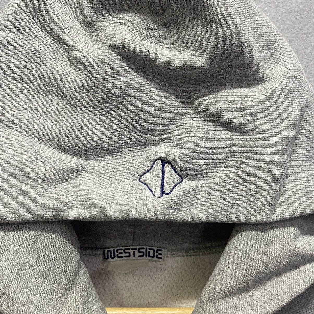 Vintage Late 2000s Westside Logo Hoodie – Heather Grey Size US XL / EU 56 / 4 - 3 Thumbnail