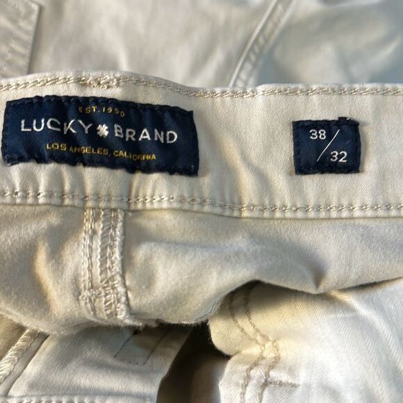 Lucky Brand Lucky Brand Mens Khaki Stretch Pants 410 Athletic Slim size Size US 38 / EU 54 - 6 Thumbnail