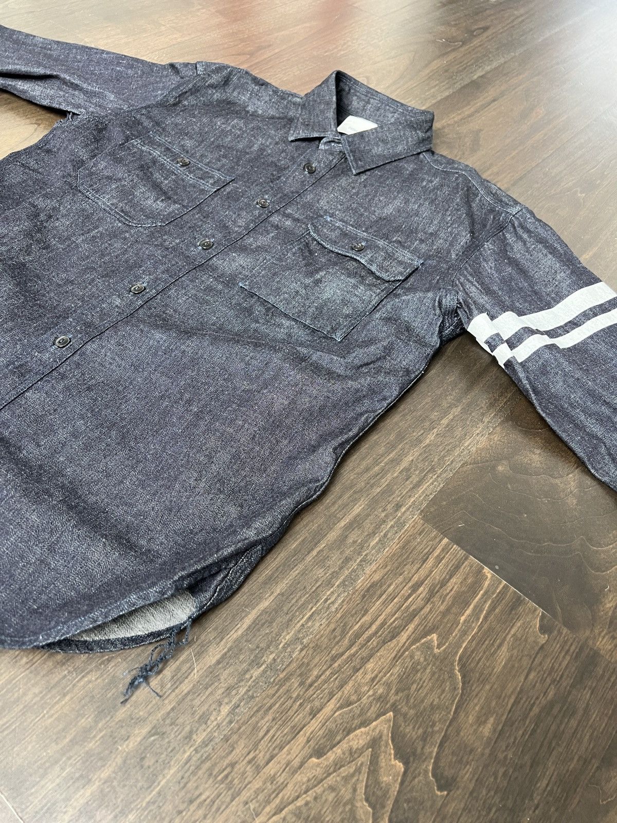 Momotaro Jeans Momotaro Denim Overshirt Size US M / EU 48-50 / 2 - 2 Thumbnail