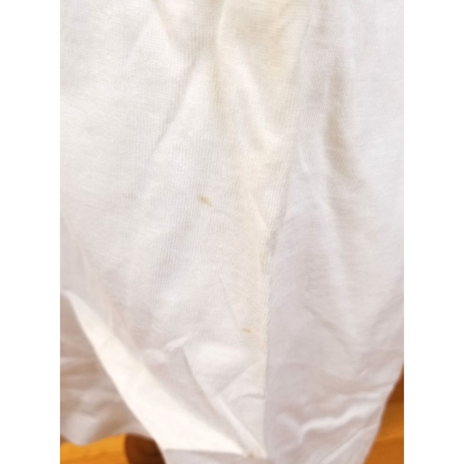 Vintage VINTAGE 70' UNKNOWN 100% COTTON SINGLE STITCH T-SHIRT SZ LARGE White Mens Size US L / EU 52-54 / 3 - 3 Thumbnail
