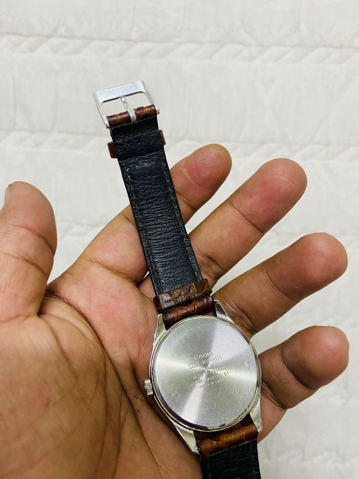 Casio × Vintage CASIO MTP1175 QUARTZ WATCH Size ONE SIZE - 6 Thumbnail