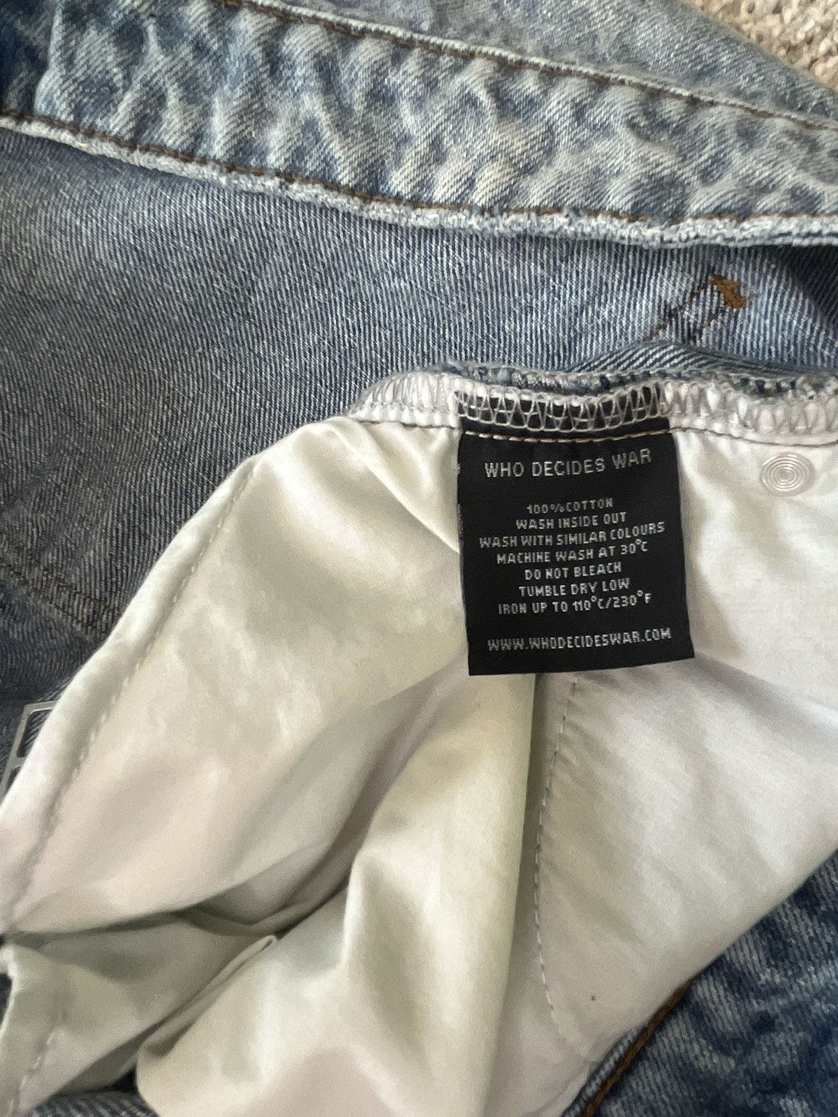Who Decides War Who Decides War Amplified Gnarly Jeans Size US 36 / EU 52 - 6 Thumbnail