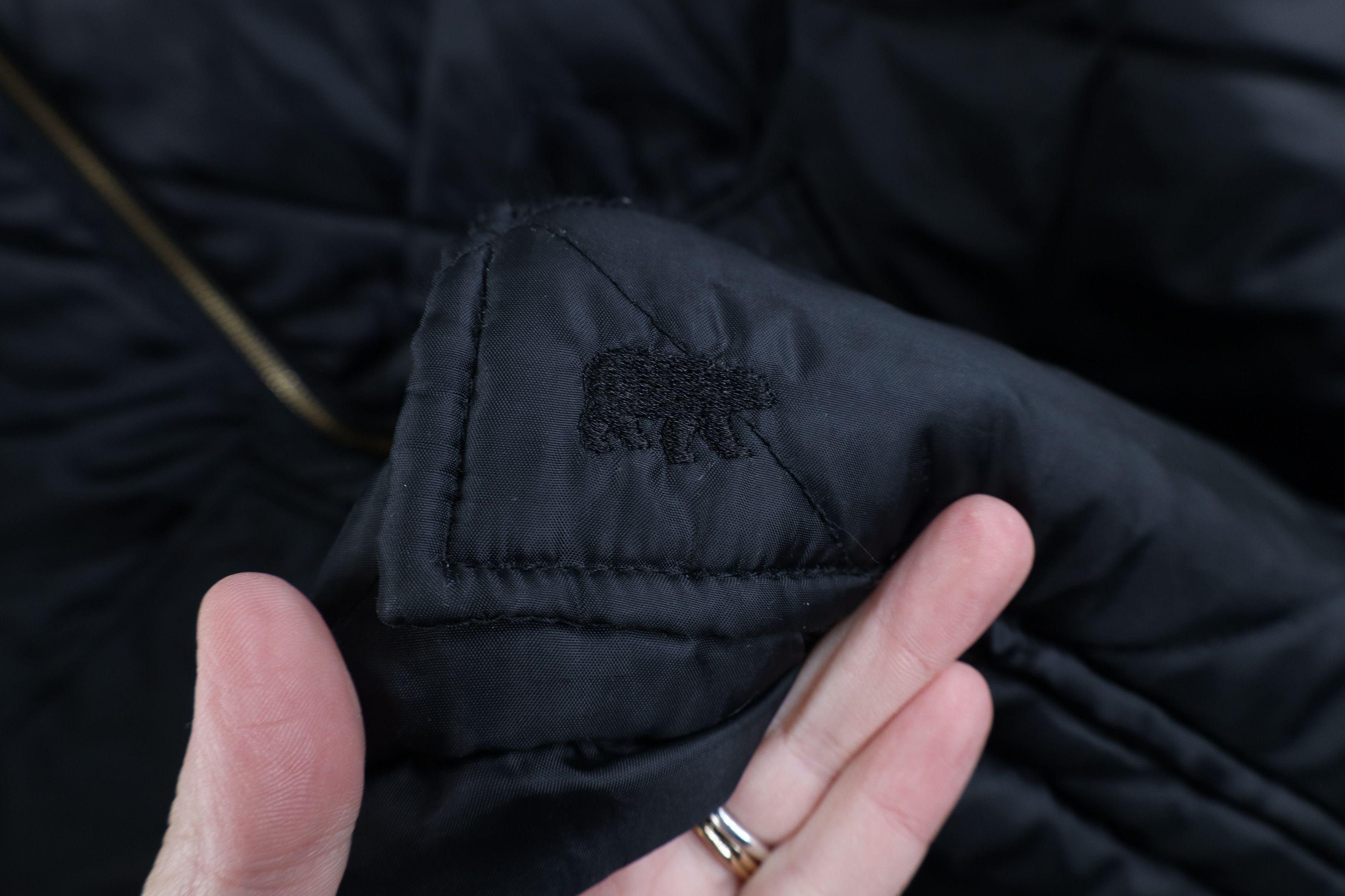 Vintage Vintage 90s Y2K Streetwear Puffer Vest Jacket Black Workwear Size US XXL / EU 58 / 5 - 10 Thumbnail