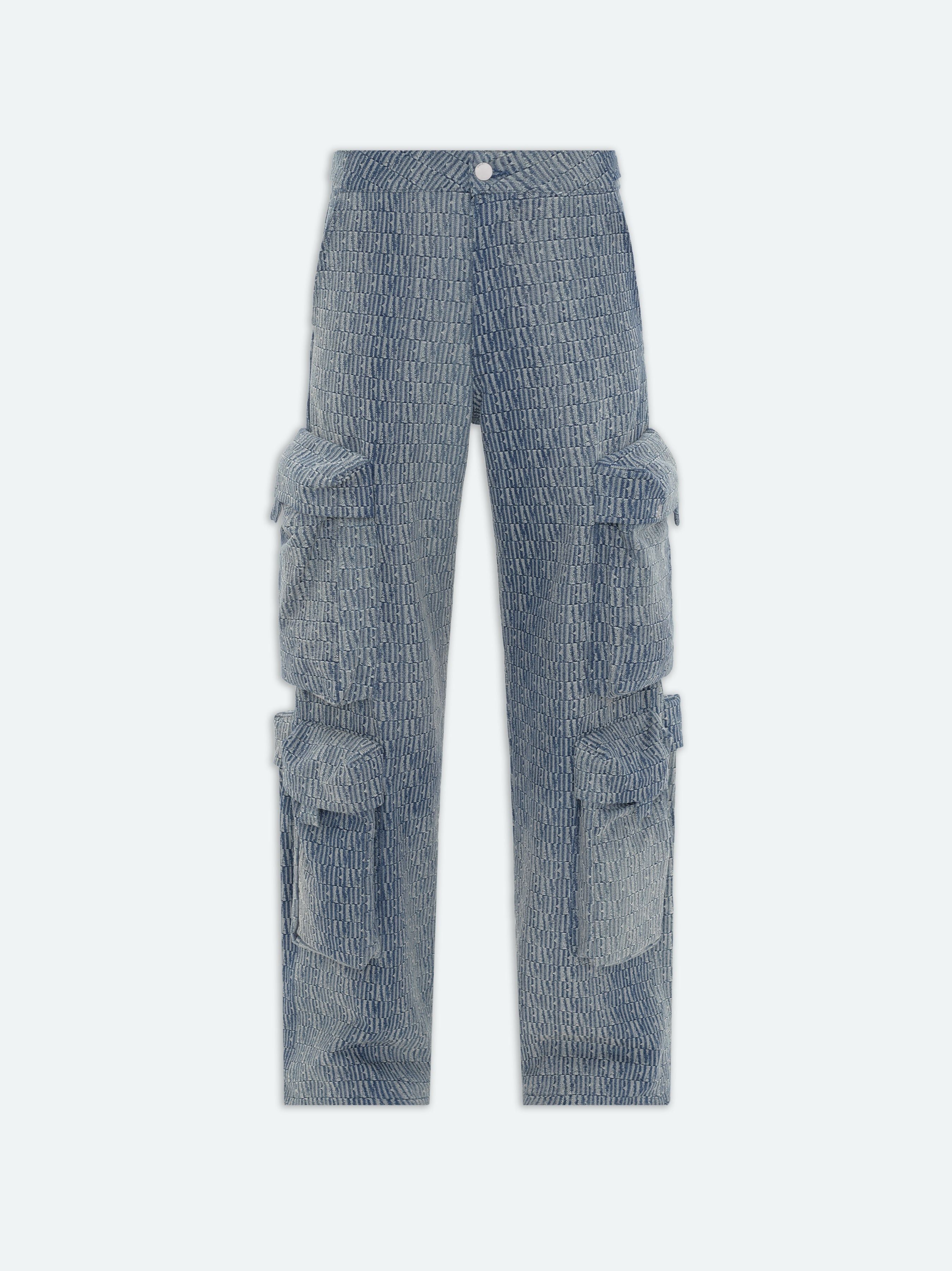 Amiri o1w1db10125 Denim Cargo Pant in Indigo Size US 32 / EU 48 - 1 Thumbnail