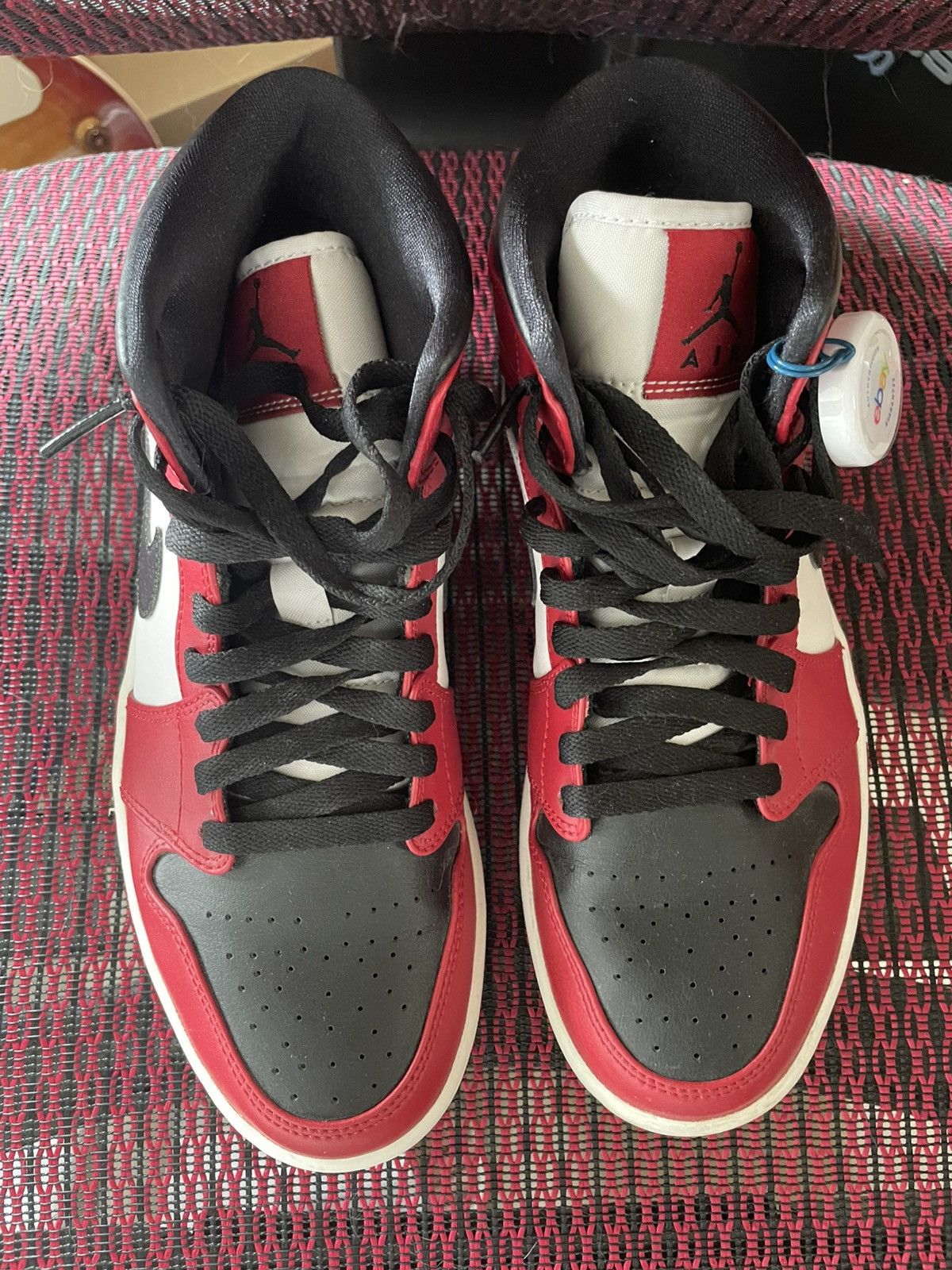 Nike Nike AJ mid 1 chicago toe size 8 Size US 8 / EU 41 - 3 Thumbnail