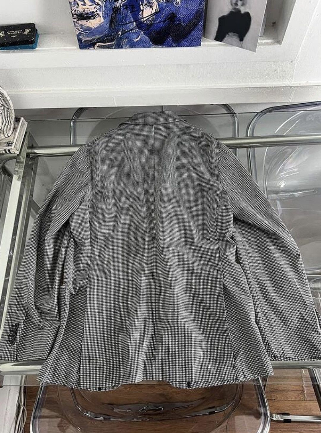 Other Hilton unconstructed houndstooth jacket Size US M / EU 48-50 / 2 - 9 Thumbnail