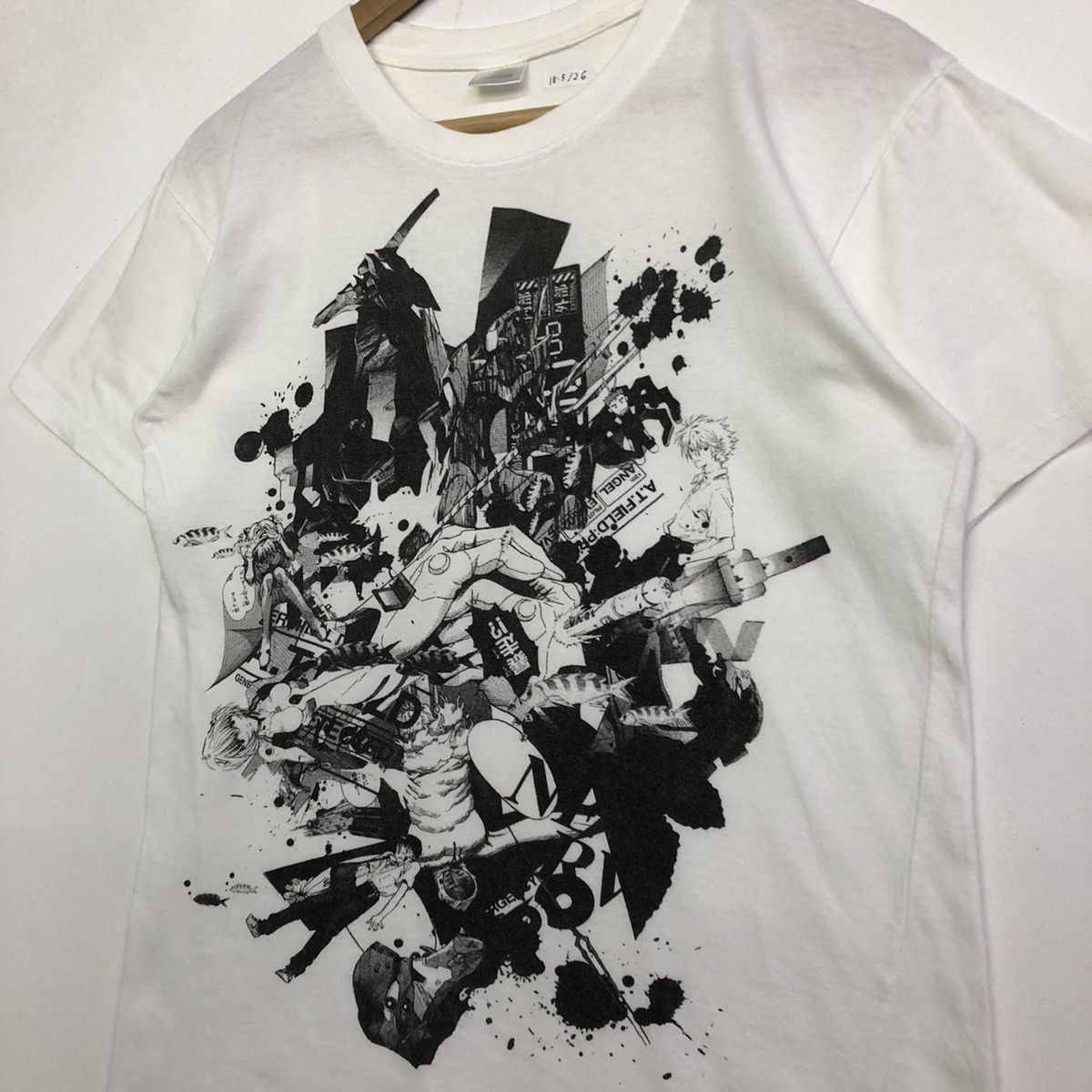 Anime Vintage Evangelion Anime Grafiti Tshirt Size US S / EU 44-46 / 1 - 5 Thumbnail
