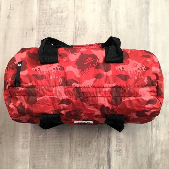Bape × Nigo BAPE Travel Bag Fire camo a bathing ape flame red camo NIGO Size ONE SIZE - 2 Thumbnail
