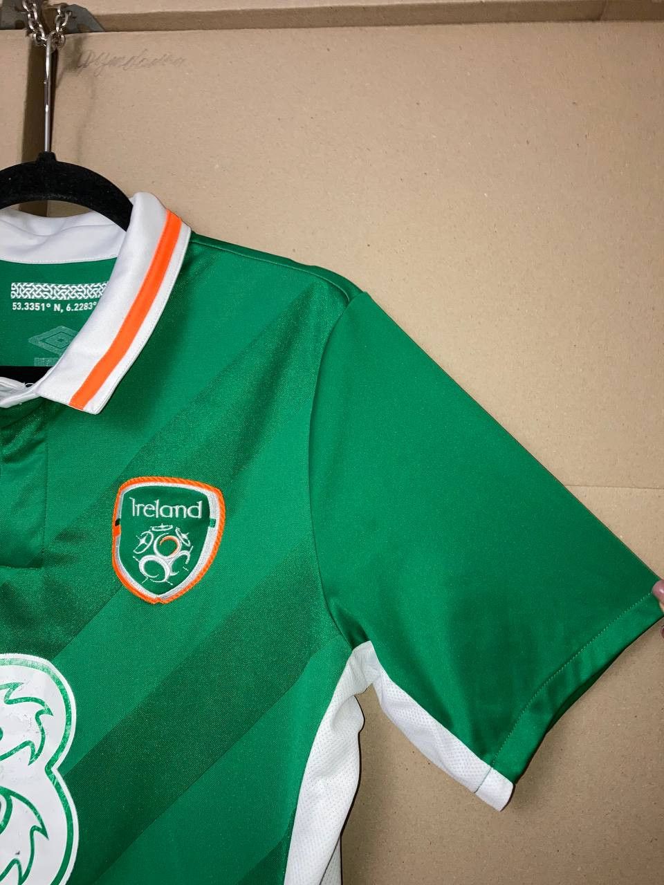 Umbro VINTAGE IRELAND 2016/2017 HOME FOOTBALL SHIRT UMBRO Y2K Size US M / EU 48-50 / 2 - 9 Thumbnail
