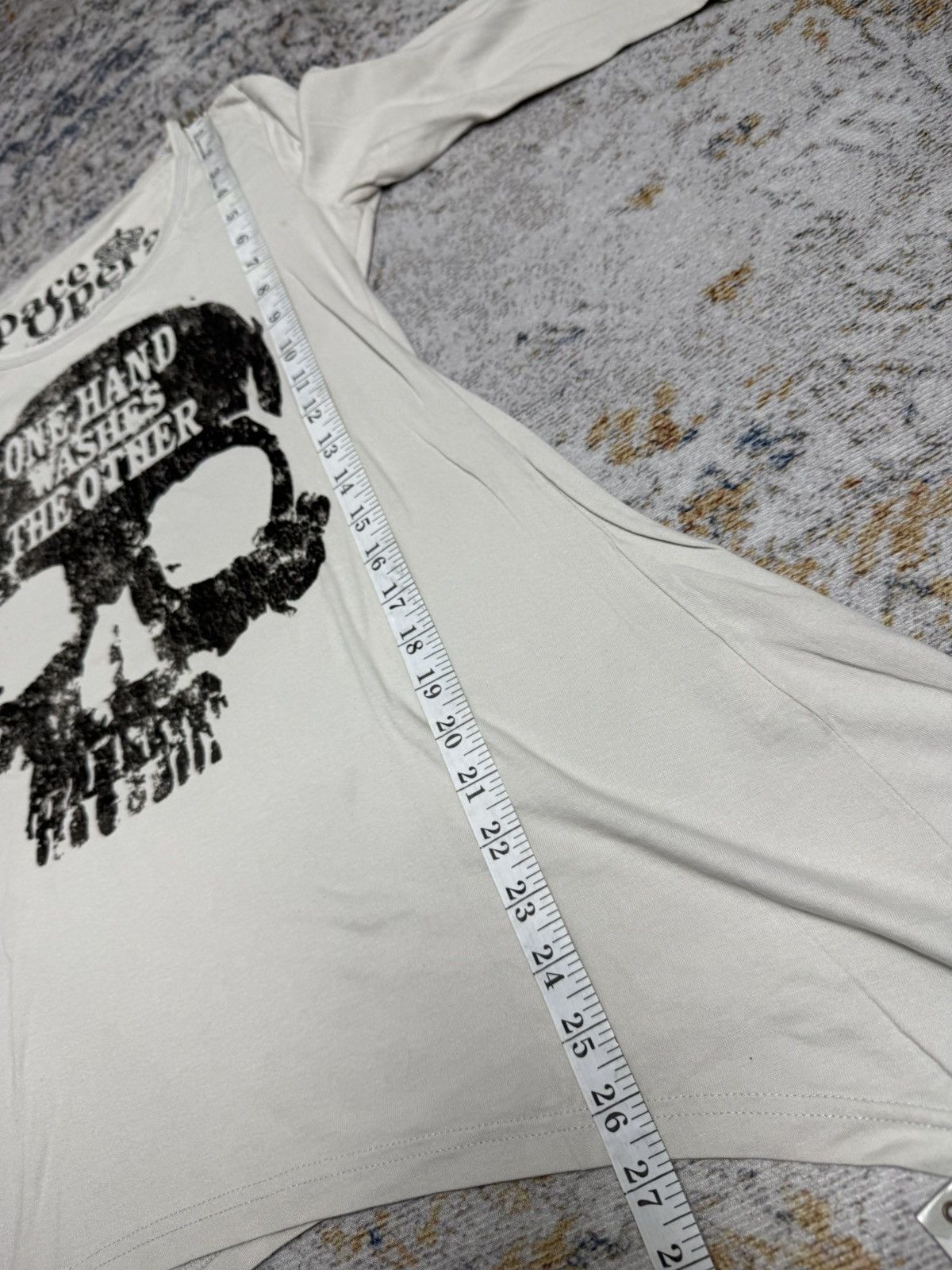 Japanese Brand Space opera skull art ifsix long sleeve Size M / US 6-8 / IT 42-44 - 8 Thumbnail
