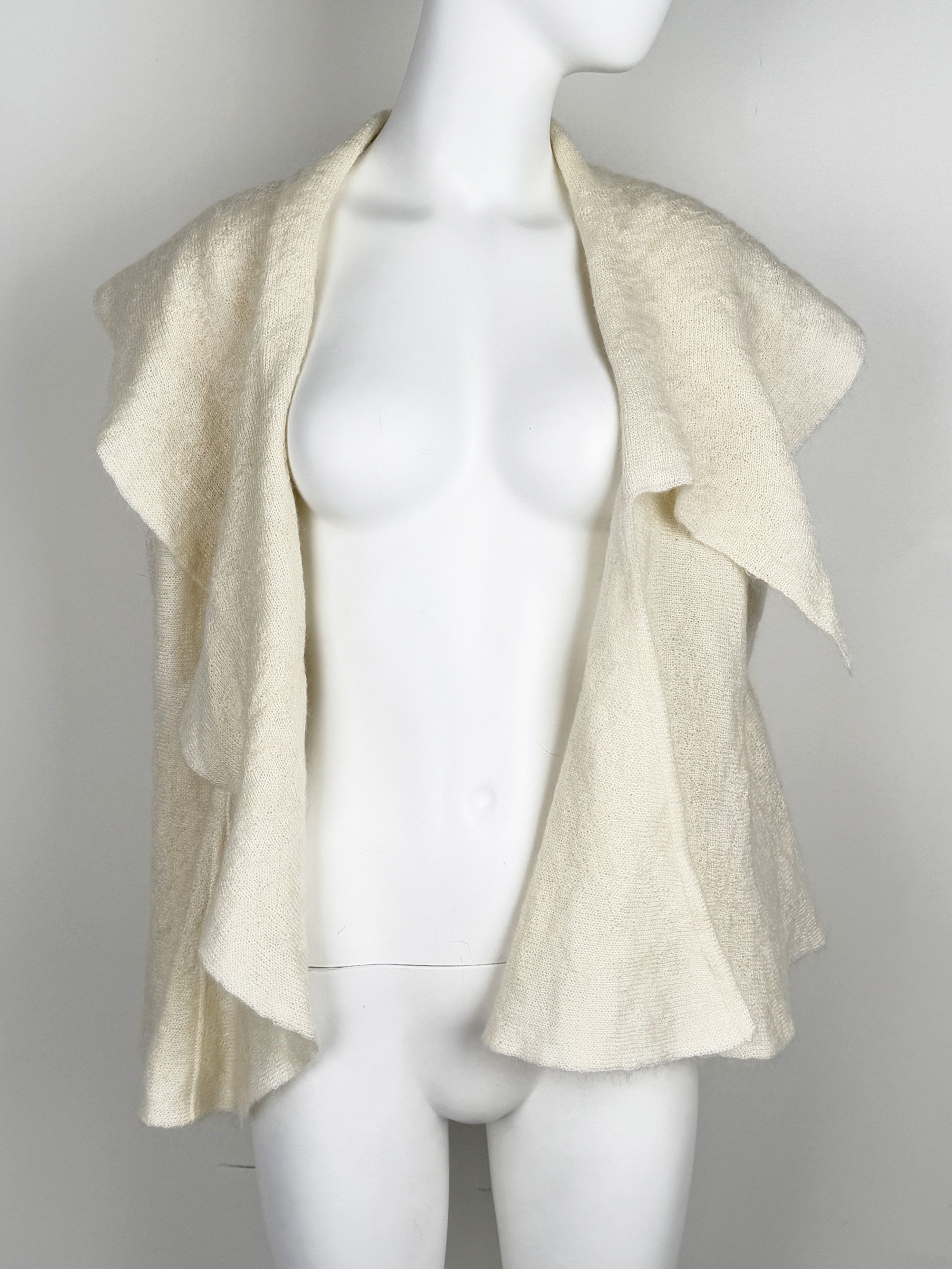 plein sud Plein Sud Vintage Mohair Wrap Jacket Top Knitted Cardigan Size M / US 6-8 / IT 42-44 - 3 Thumbnail