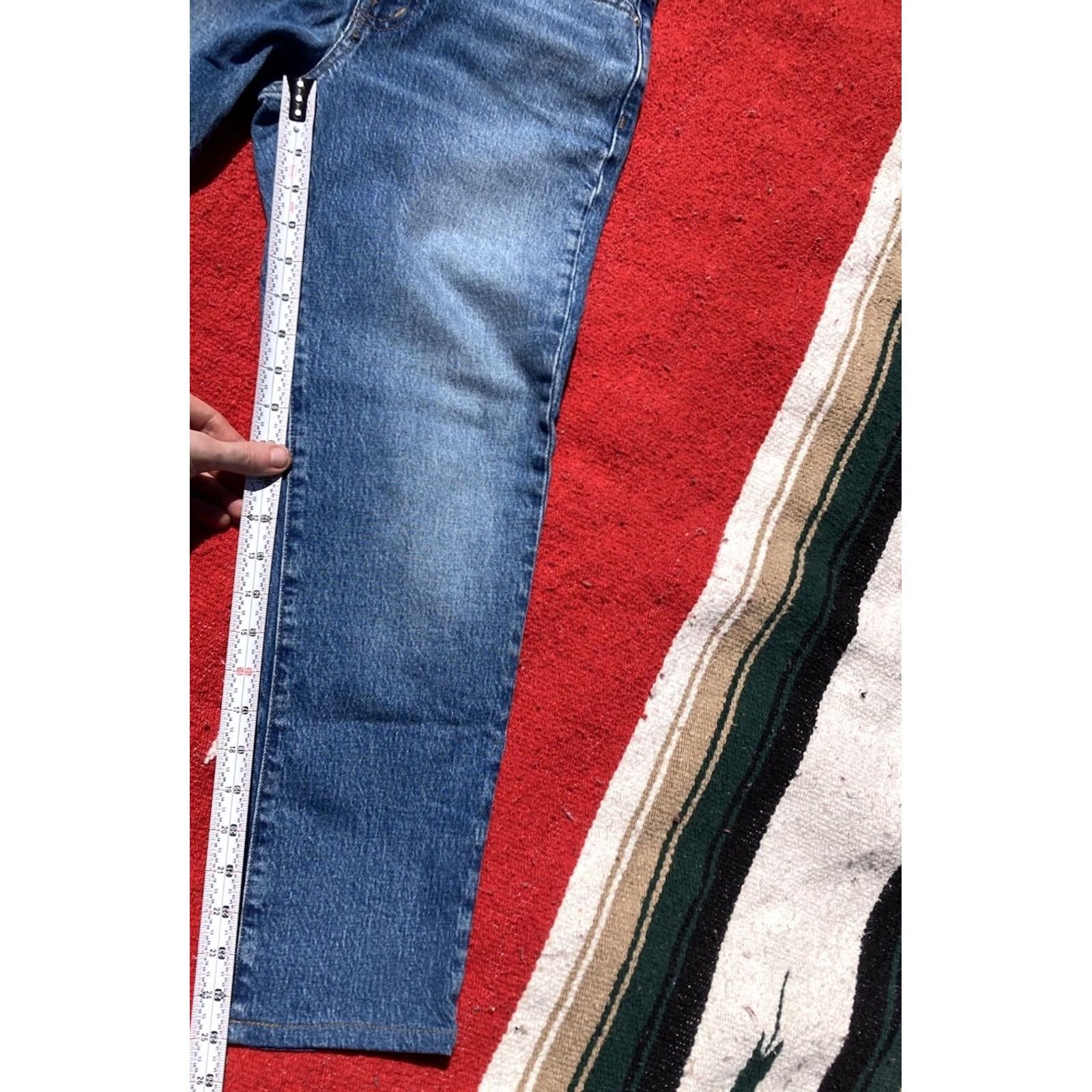 Madewell Madewell Jeans Women Size 27 Perfect Vintage Blue Denim Medium Wash Stretch Size 27" / US 4 / IT 40 - 3 Thumbnail