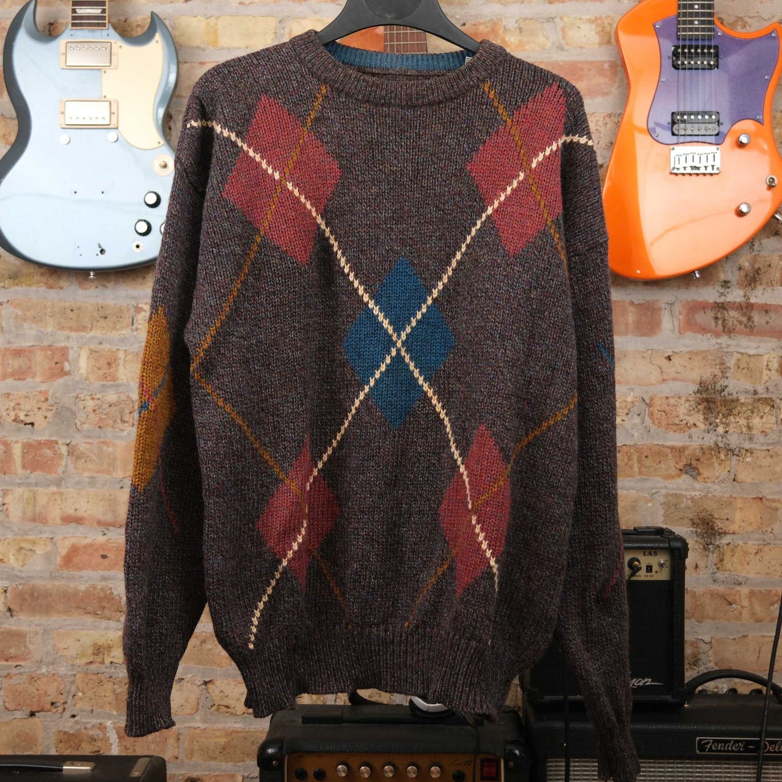 London Fog VTG London Fog Made in Scotland Shetland Wool Sweater L Size US L / EU 52-54 / 3 - 1 Thumbnail