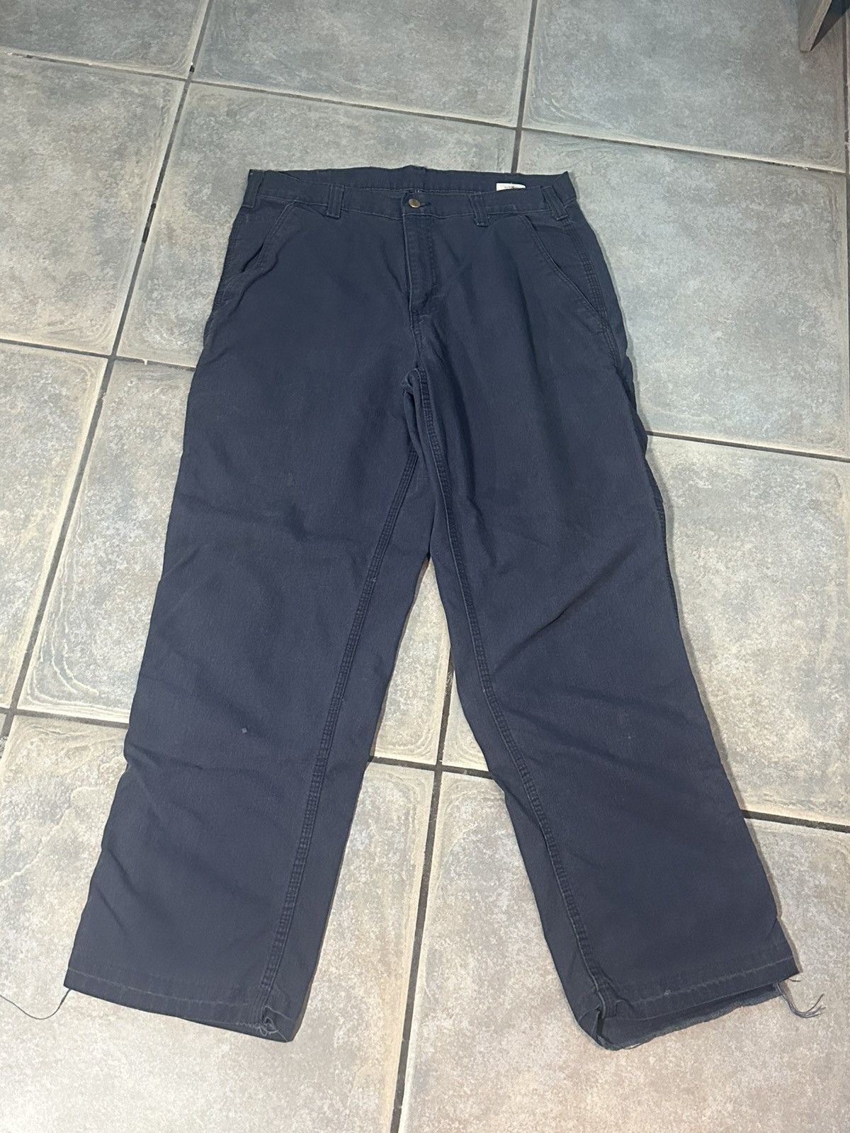 Carhartt Vintage Navy Carhartt Carpenter pants Size US 34 / EU 50 - 1 Thumbnail