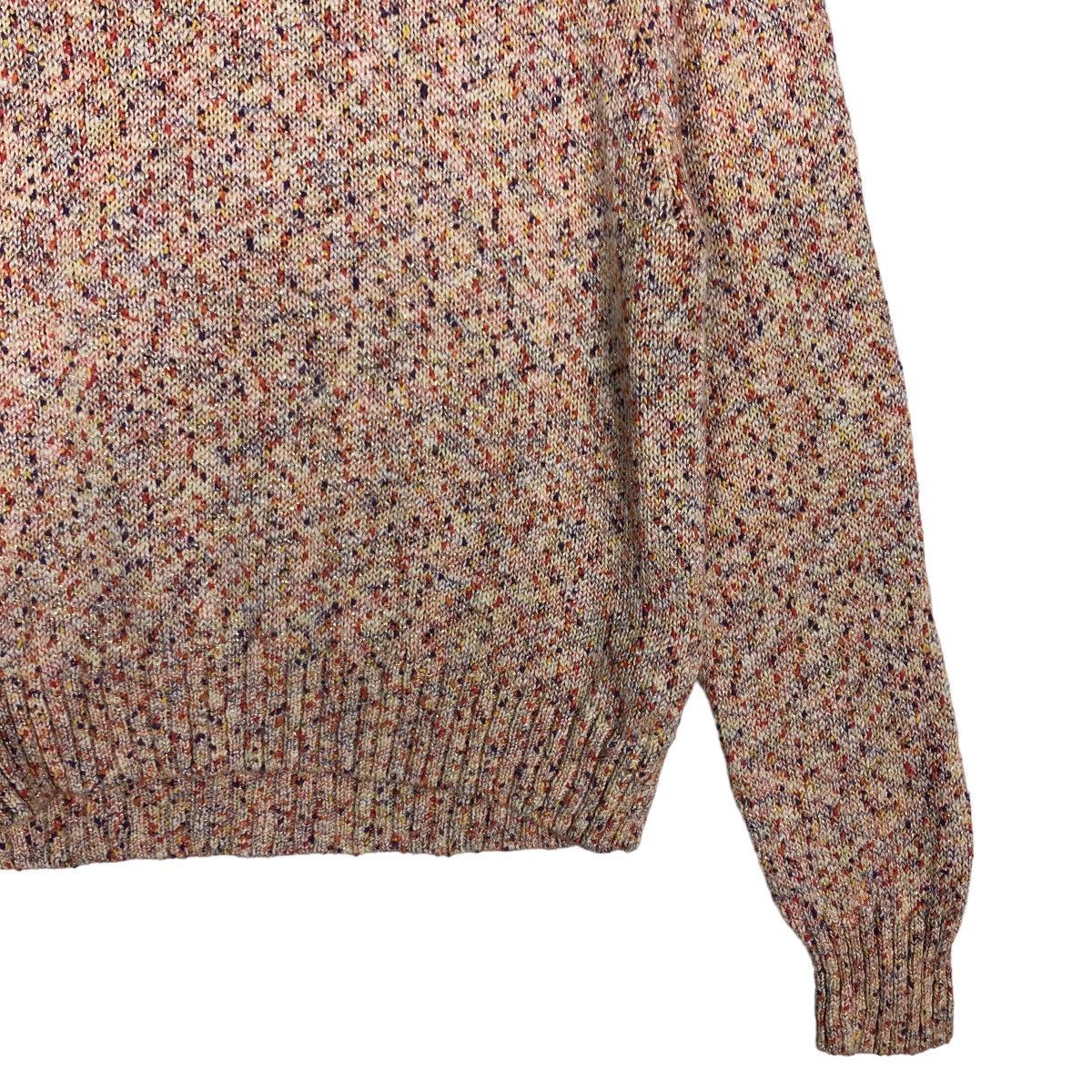 Japanese Brand 🔥90’s Vintage Tweed Knit Sweatshirt Jet Los Angeles Japan Size US M / EU 48-50 / 2 - 4 Thumbnail