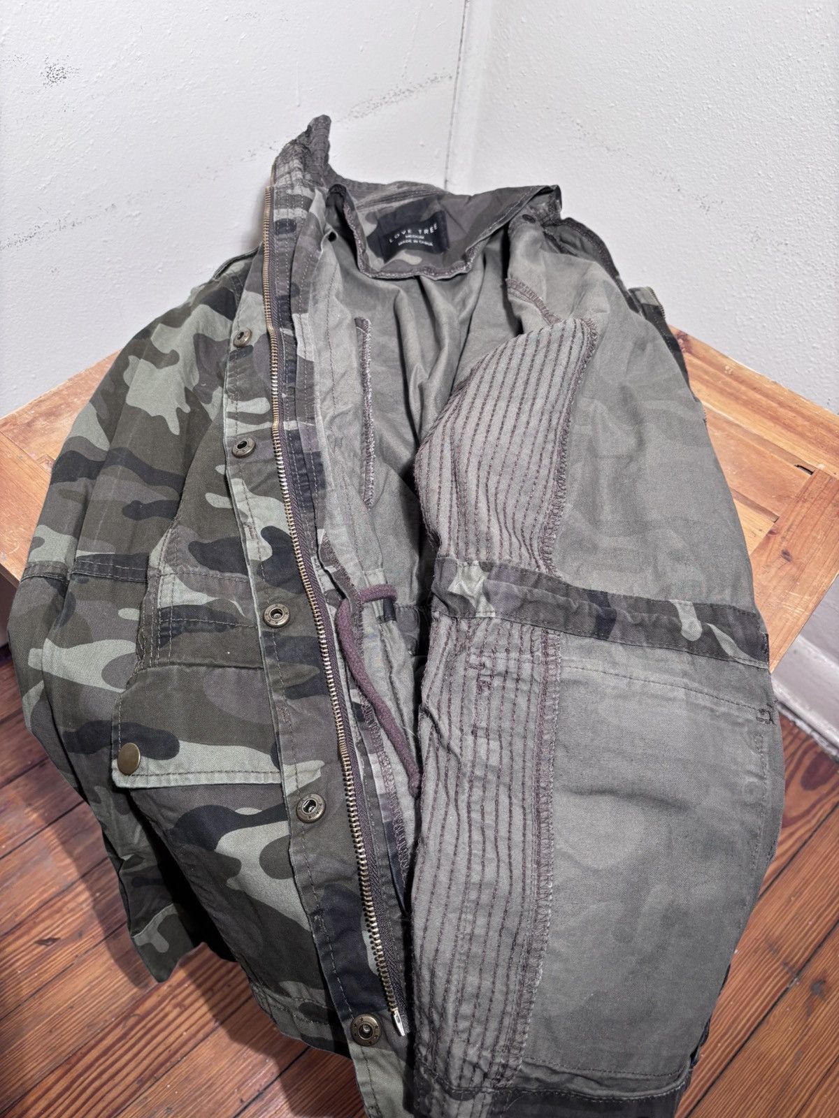 Other Love Tree Anorak Camo Jacket Size M / US 6-8 / IT 42-44 - 11 Thumbnail