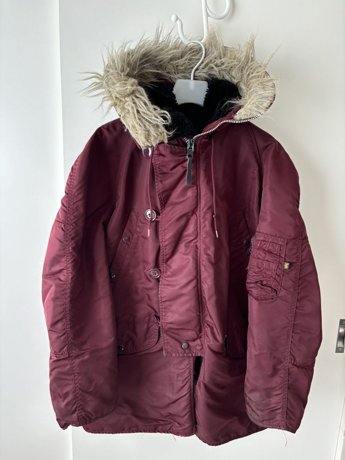 Alpha Industries 80's Vintage N-3B Bomber Parka Jacket