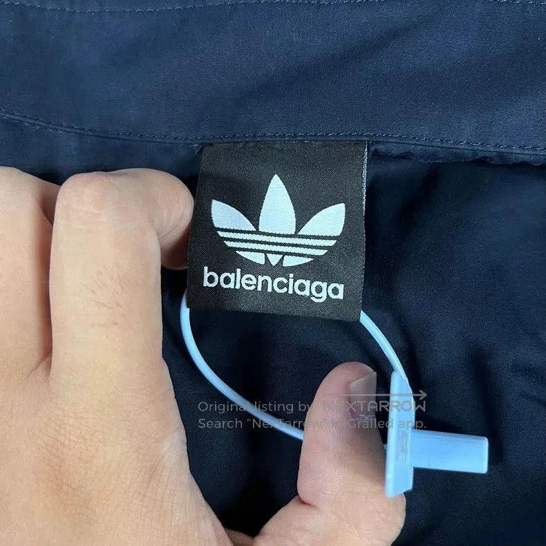 Balenciaga Balenciaga x Adidas Collab Blue Shirt. Size US S / EU 44-46 / 1 - 3 Thumbnail
