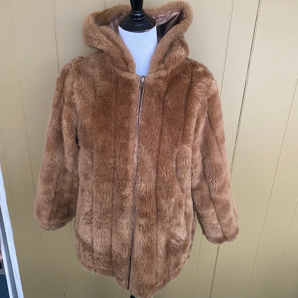 Other Serbin sport women Petite M reversibile hooded faux fur full Size M / US 6-8 / IT 42-44 - 2 Thumbnail