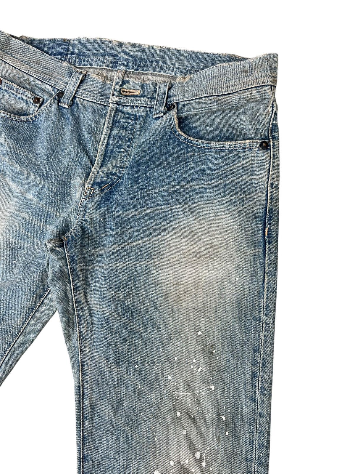 Tete Homme Vintage Tete Homme Japan Dirty Mud Denim Painter Jeans Size US 31 - 9 Thumbnail