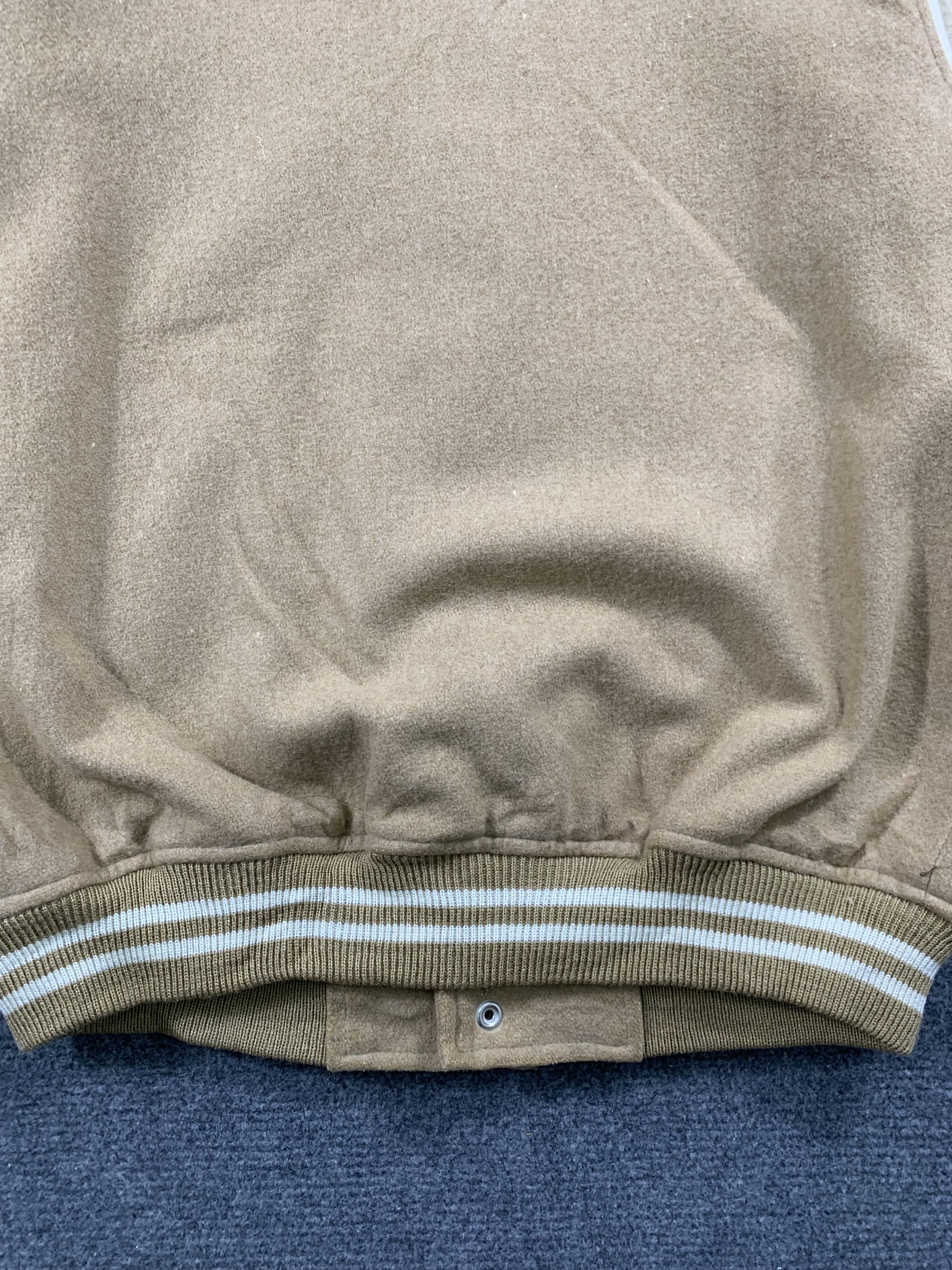 Japanese Brand Vintage Crocodile Button Up Wool Varsity Jacket Size US S / EU 44-46 / 1 - 20 Thumbnail