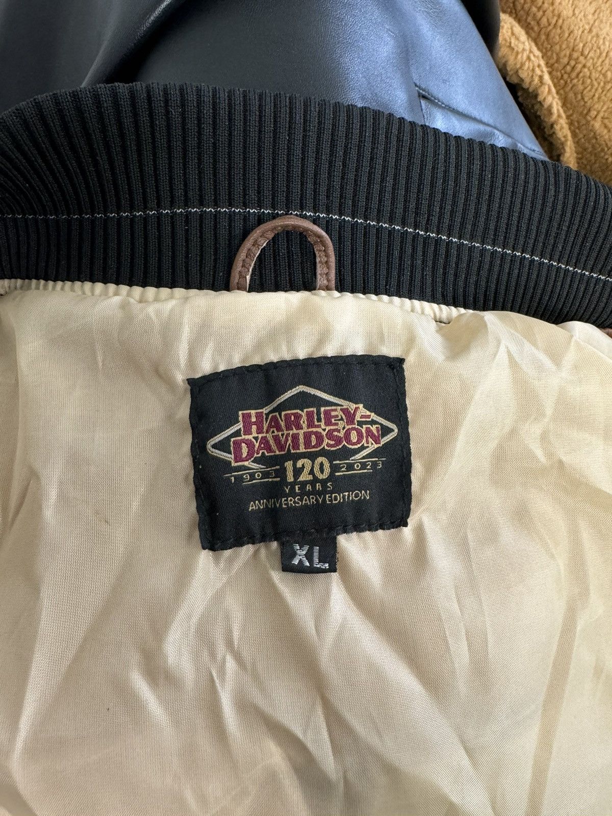 Harley Davidson × Vintage HARLEY DAVIDSON BOMBER JACKET Size US XL / EU 56 / 4 - 5 Thumbnail