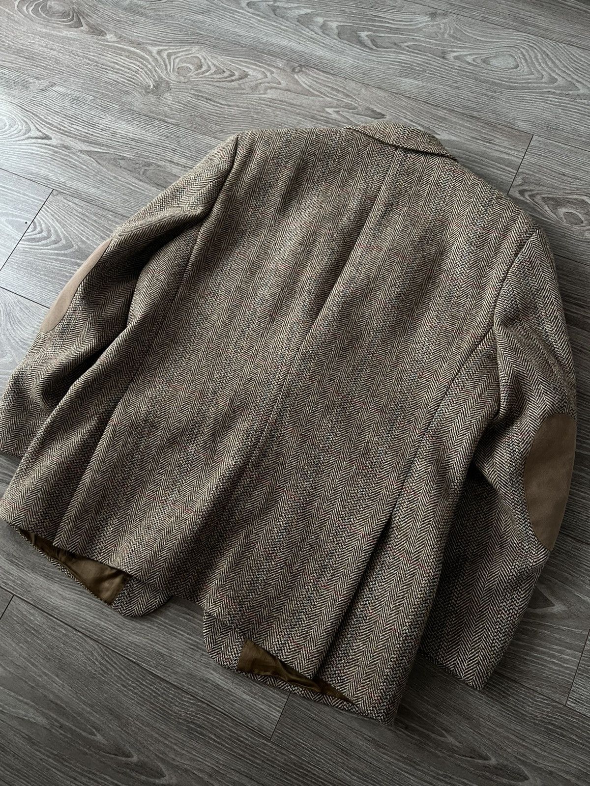 Harris Tweed ‼️Vintage Harris Tweed x Barutti Prime Collection Wool Blazer Size 42S - 19 Thumbnail