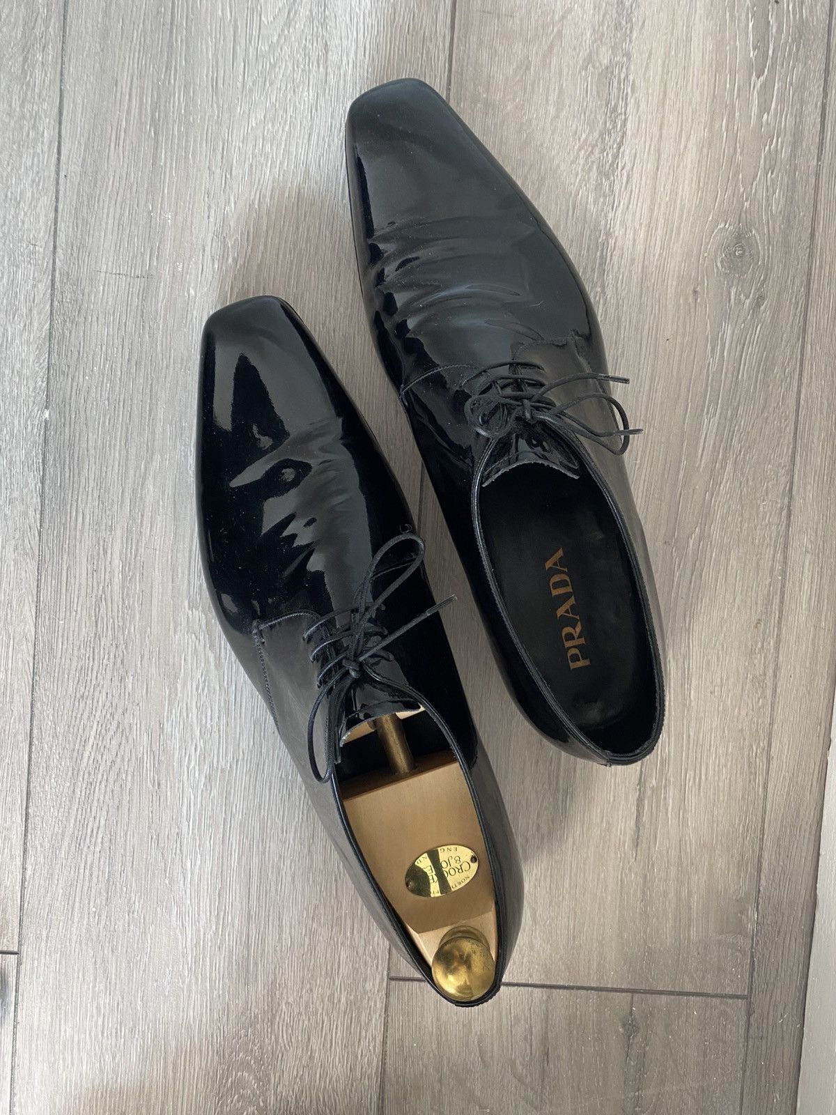 Prada prada tuxedo shoes Size US 11 / EU 44 - 2 Thumbnail