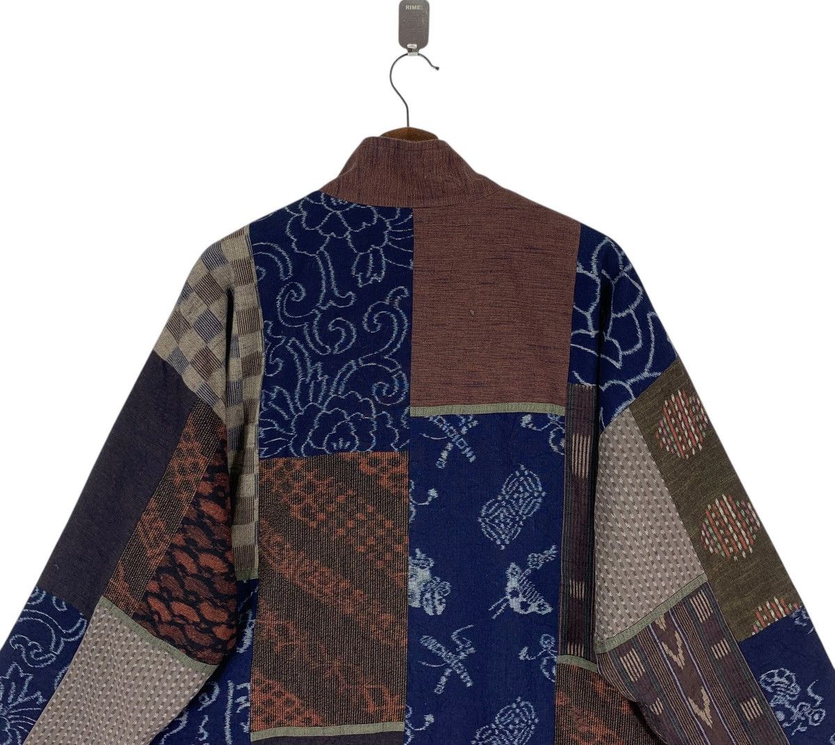 Japanese Brand Giemon Kurume Traditional Fabric-Kasuri Japanese Patchwork Size US M / EU 48-50 / 2 - 9 Thumbnail