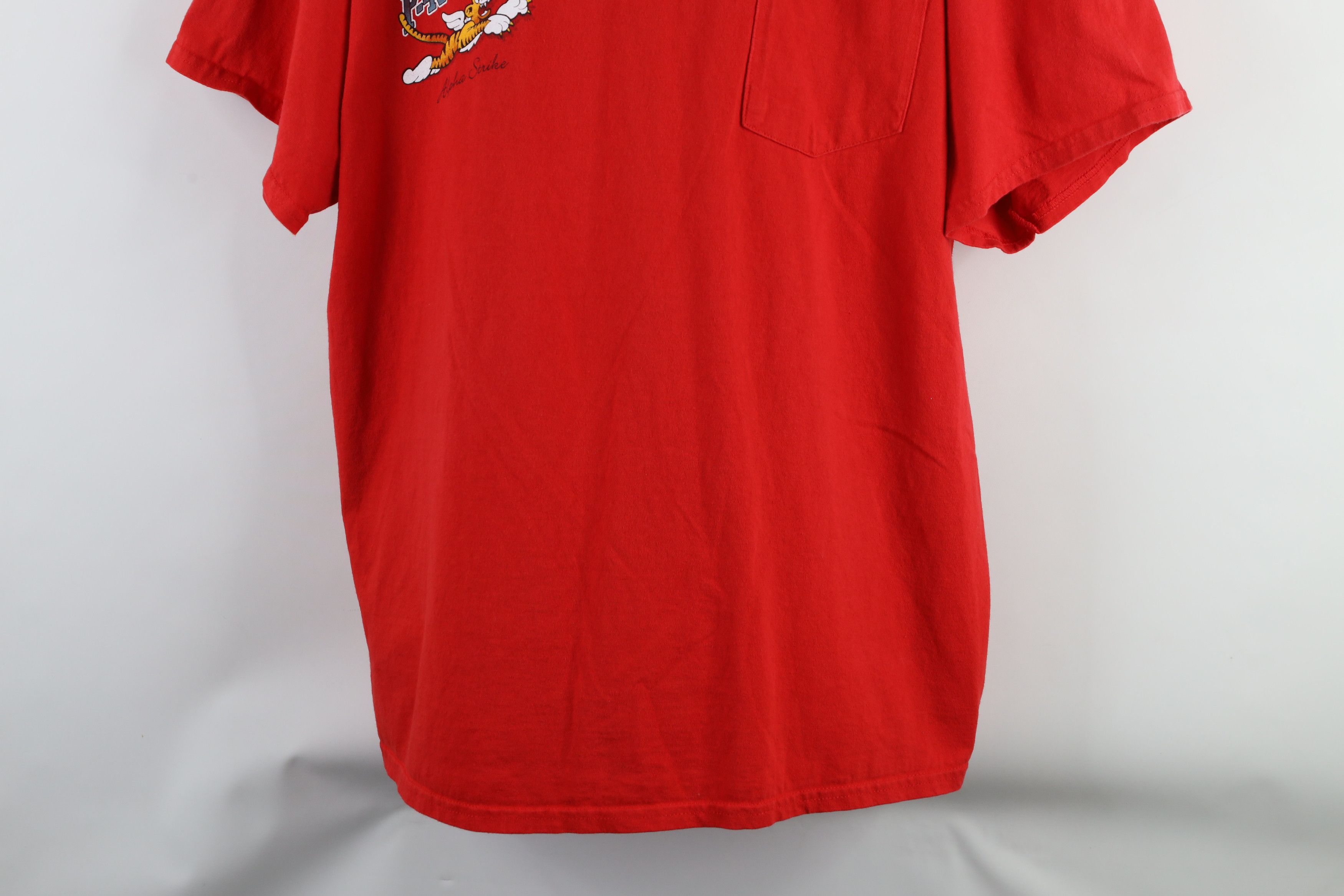 Vintage Vintage 90s Streetwear P-40 Warhawk Alpha Strike T-Shirt Size US XXL / EU 58 / 5 - 3 Thumbnail