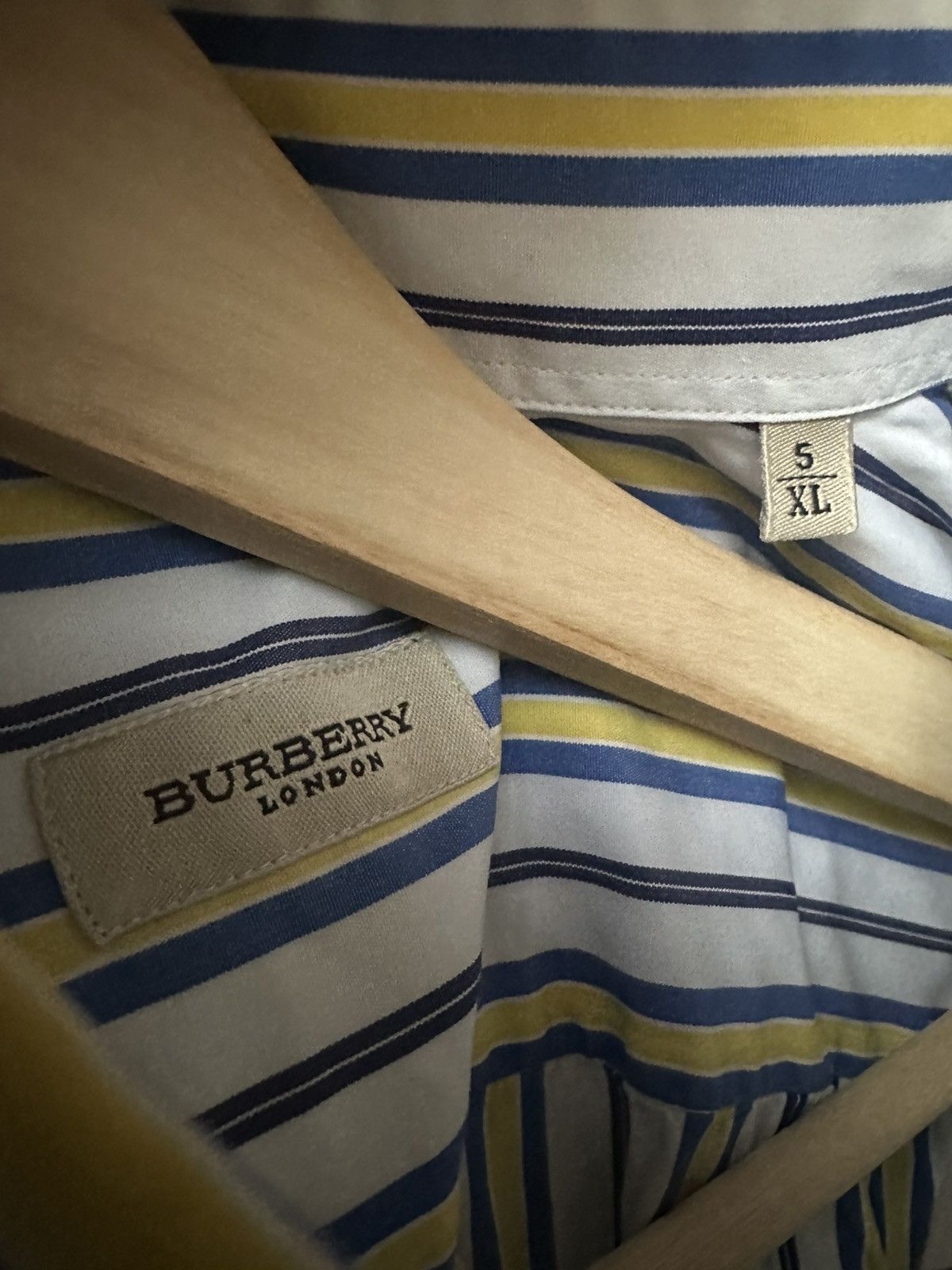 Burberry Burberry London Stripped Colorful Shirt Size XL Size US XL / EU 56 / 4 - 4 Thumbnail