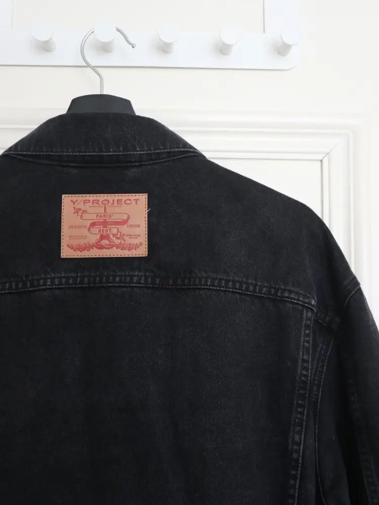 Levi's Y/Project Winkled Front Denim Jacket Size US L / EU 52-54 / 3 - 6 Thumbnail
