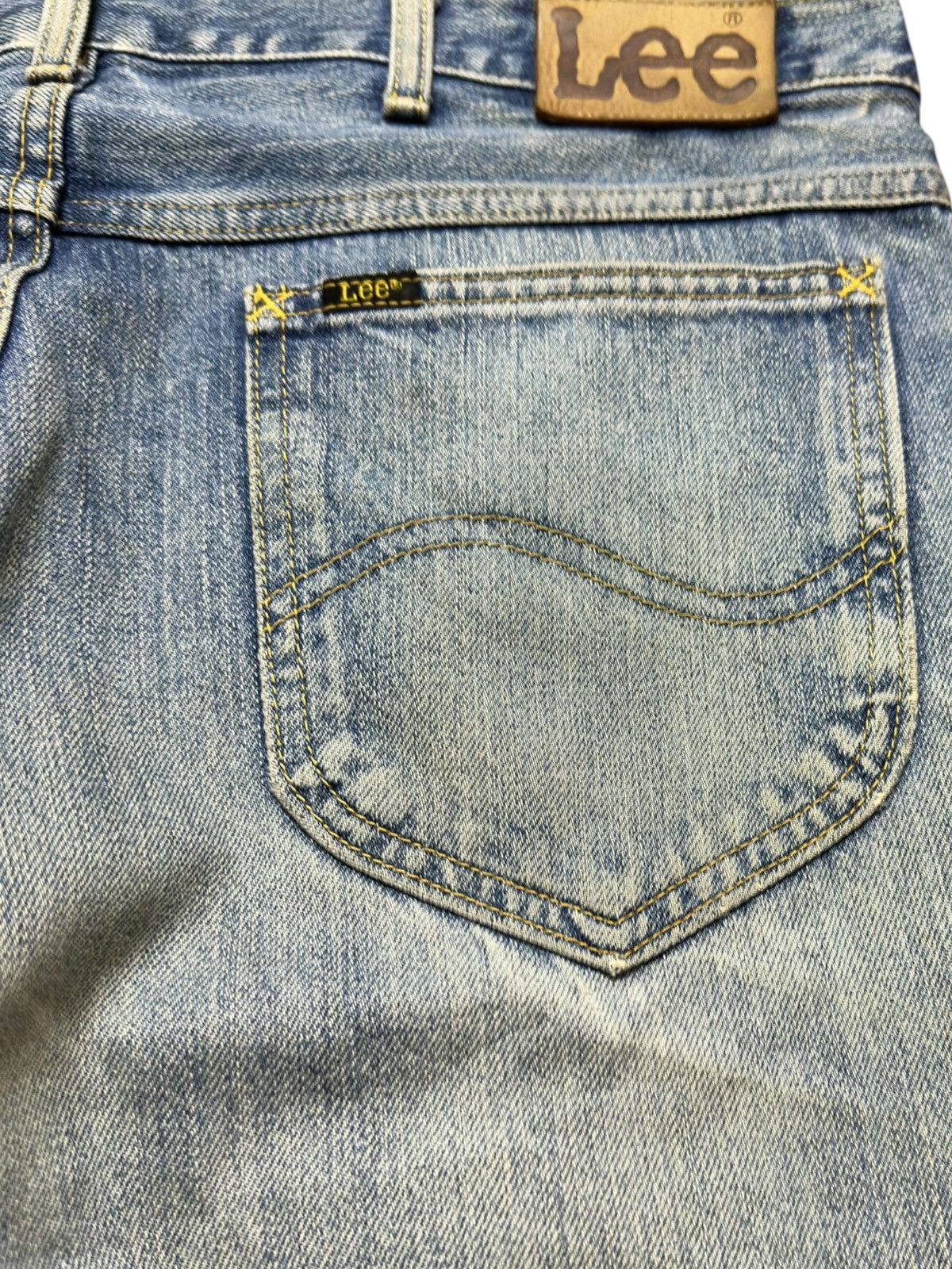 Lee Vintage Lee Faded Mudwash Grunge Distressed Denim Size US 36 / EU 52 - 6 Thumbnail