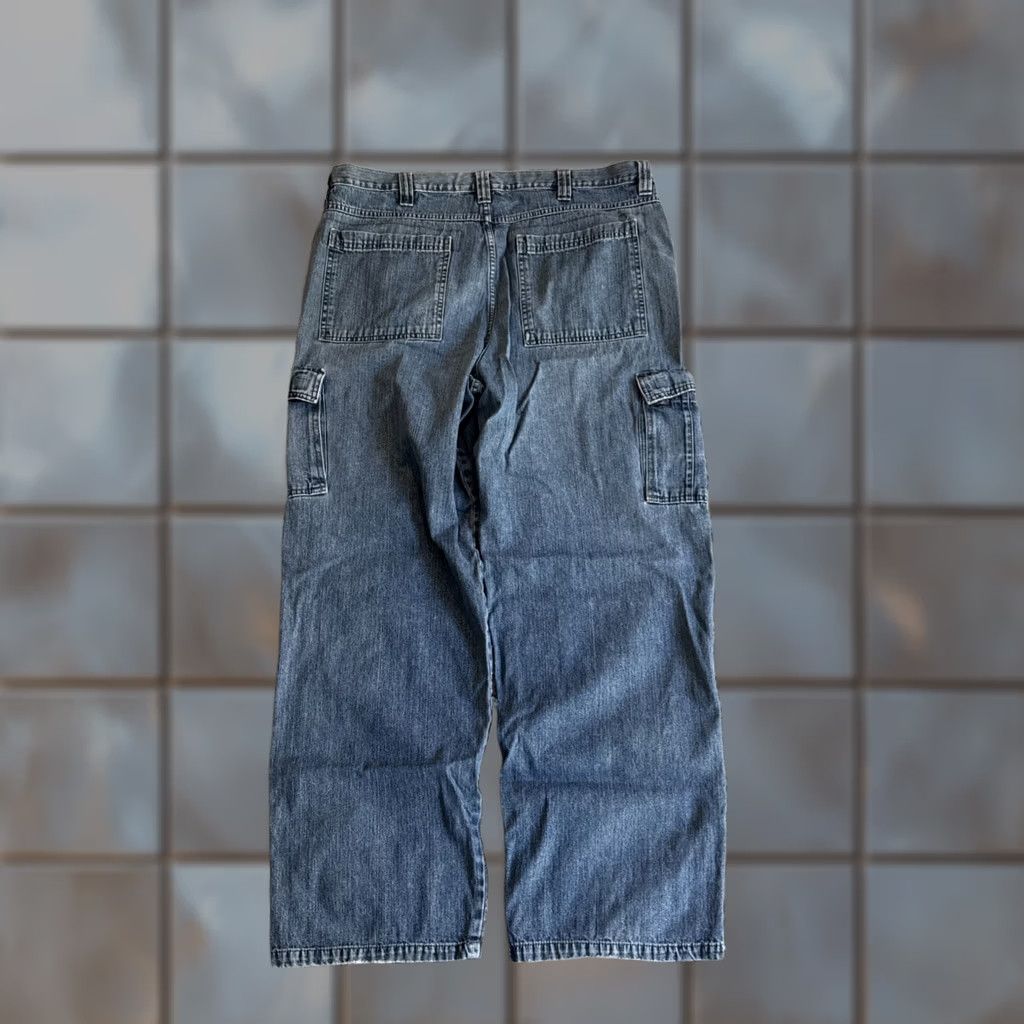 Wrangler VINTAGE Wrangler Denim Cargo Baggy Jeans 90s Y2K Men’s 38x32 RARE HTF Jeans Men Blue Straight Size US 38 / EU 54 - 1 Thumbnail