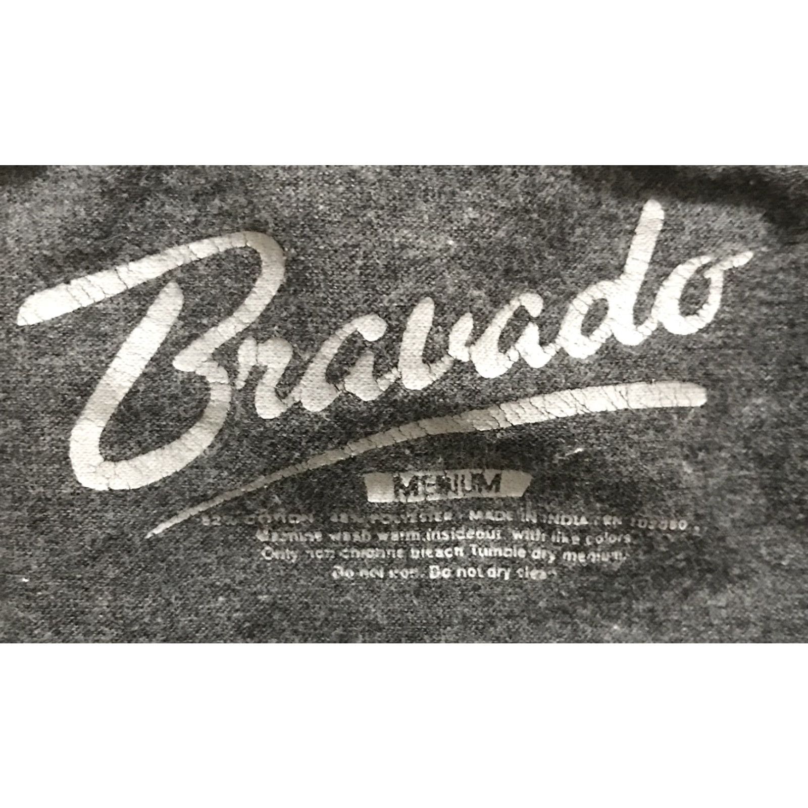 Bravado Bravado T-Shirt The Stones North American Tour 1981 Graphic Tee Size M Gray Mens Size US M / EU 48-50 / 2 - 3 Thumbnail