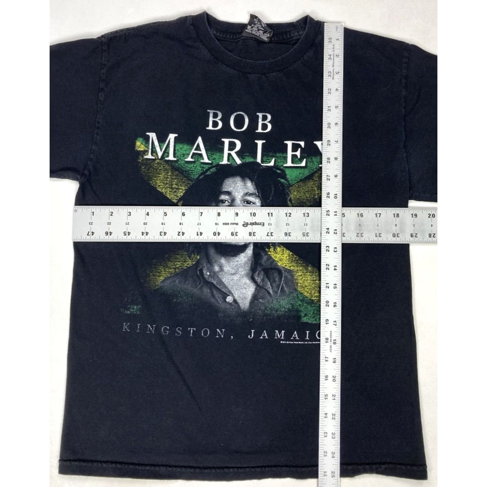 Vintage Zion Rootswear Bob Marley Kingston Jamaica 2011 Graphic T-shirt Women Medium Size XXL / US 16-18 / IT 52-54 - 6 Thumbnail