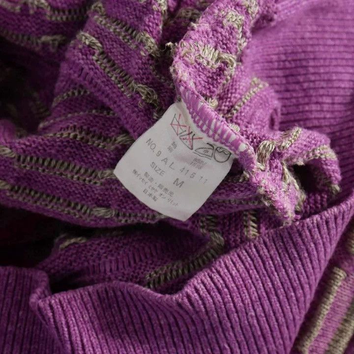 Issey Miyake ISSEY MIYAKE MEN 1980s Cotton-Linen Knit Top Size US M / EU 48-50 / 2 - 7 Thumbnail