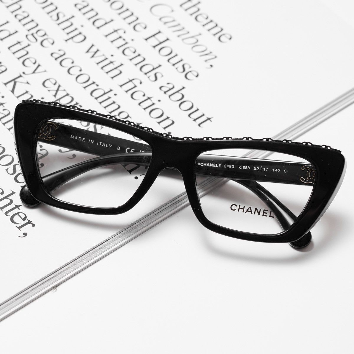 Chanel CHANEL 0CH3480 C888 GLASSES Size ONE SIZE - 6 Thumbnail