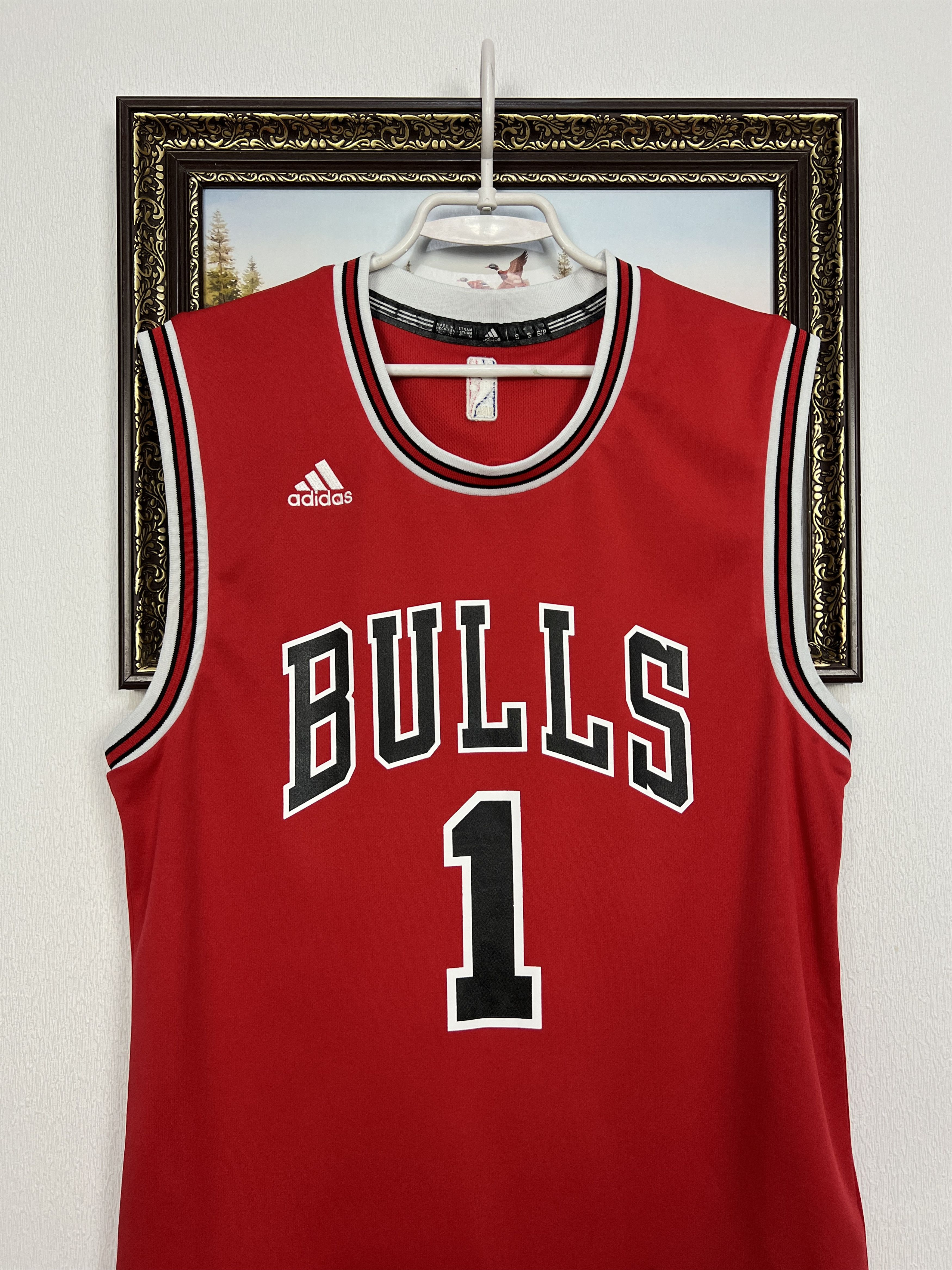 Adidas Vintage Chicago Bulls Derrick Rose NBA Jersey Trikot Shirt Size US S / EU 44-46 / 1 - 2 Thumbnail