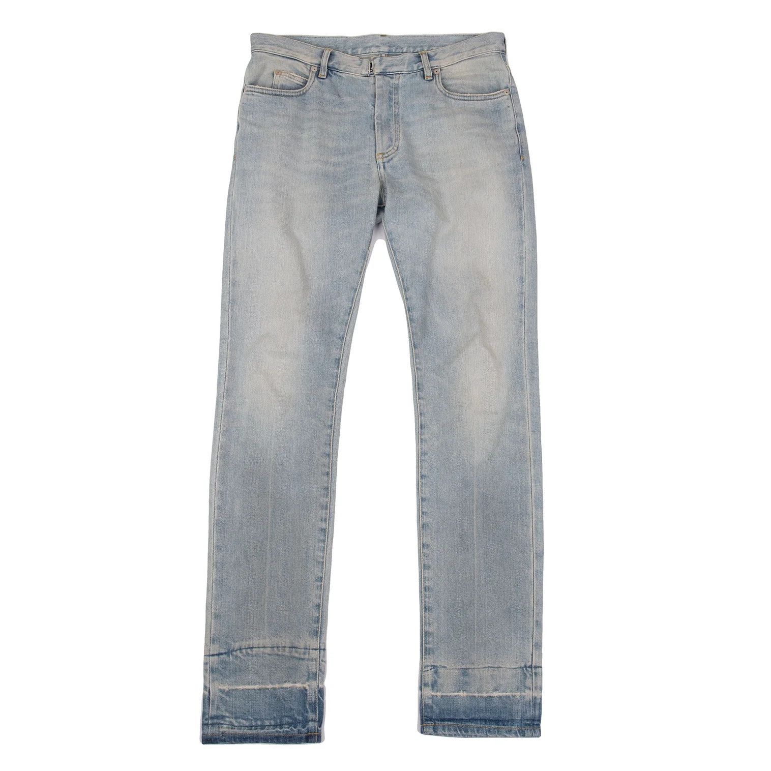Maison Margiela Bleached Denim Pants in Indigo Light, Size 31 Size US 31 - 1 Thumbnail