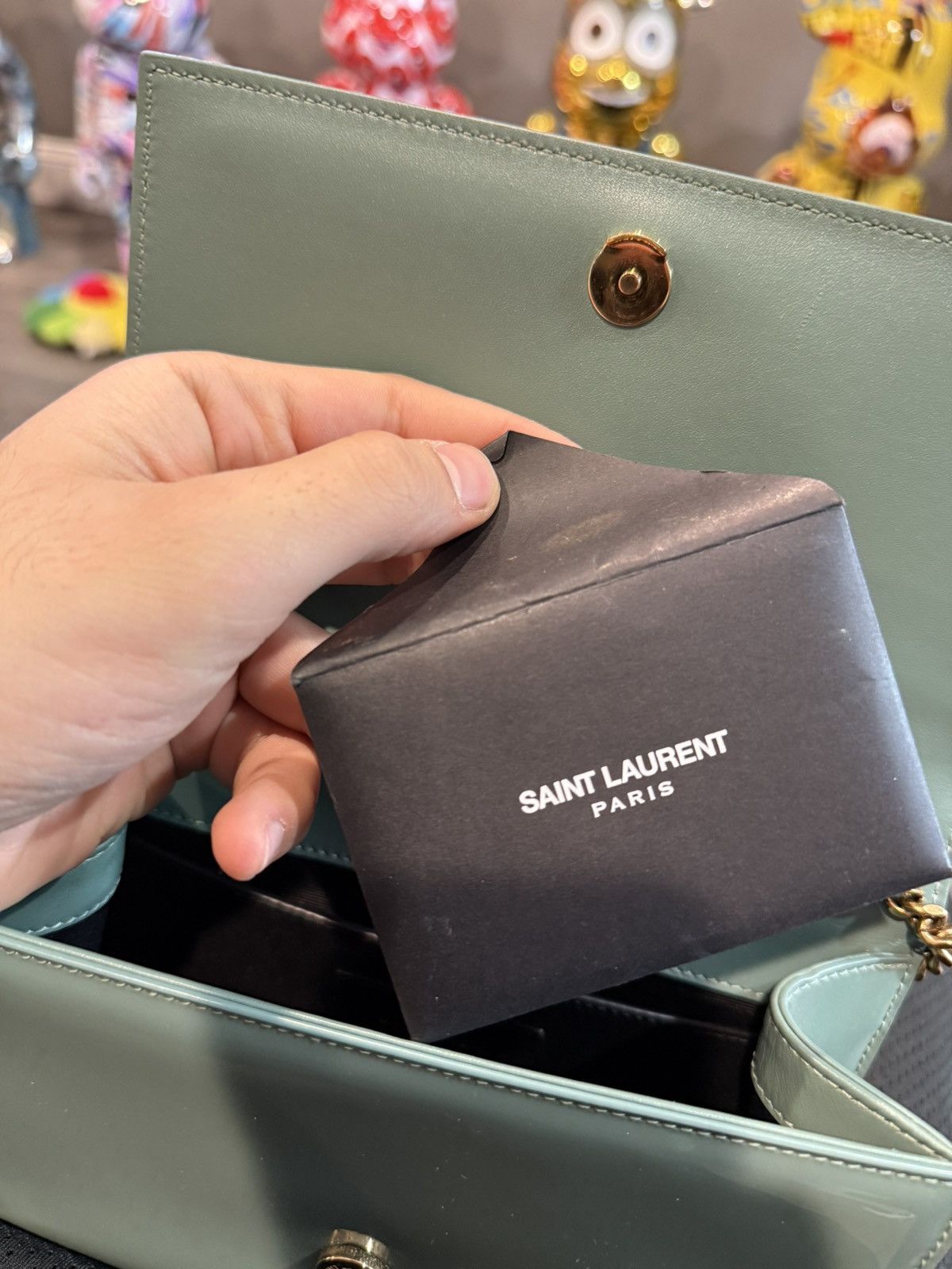 Yves Saint Laurent YSL saint Laurent mint bag Size ONE SIZE - 6 Thumbnail