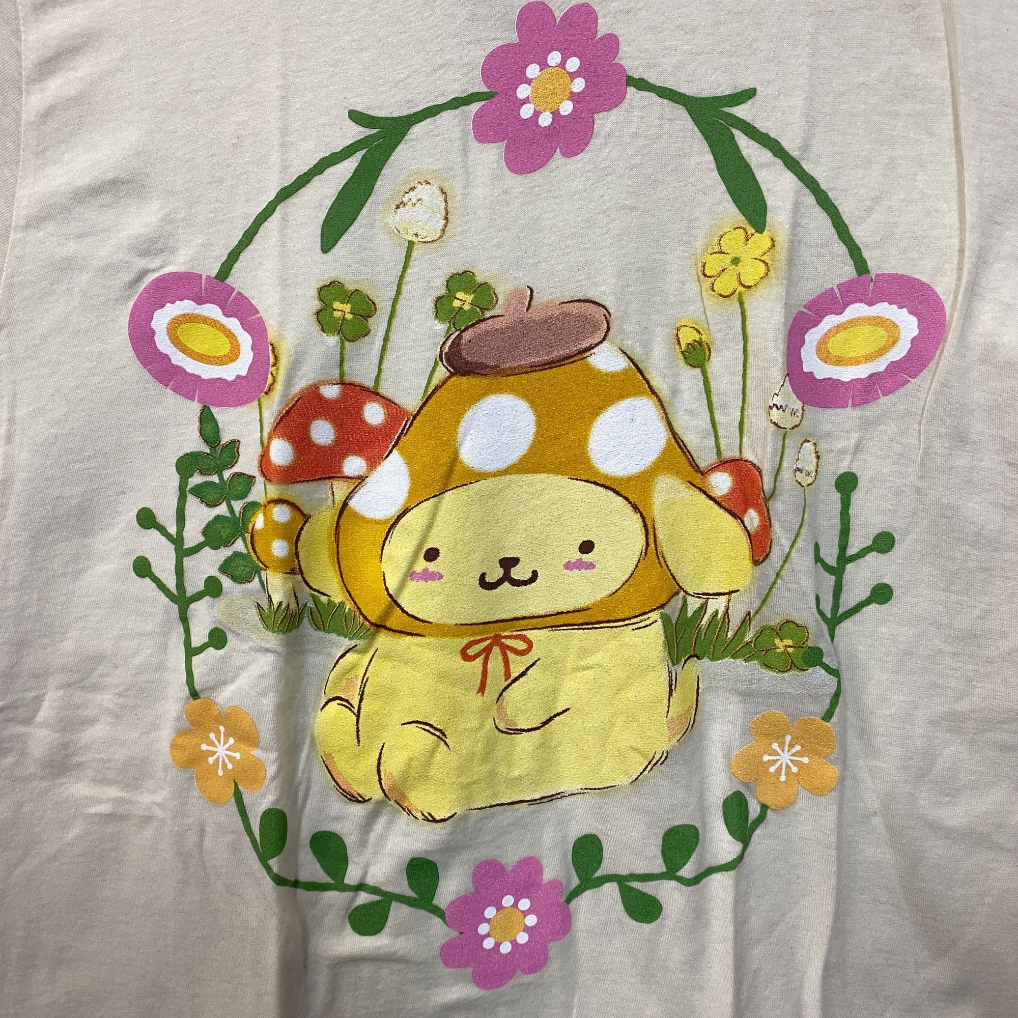 Other Pompompurin Garden Flowers Tshirt size large Size US L / EU 52-54 / 3 - 2 Thumbnail
