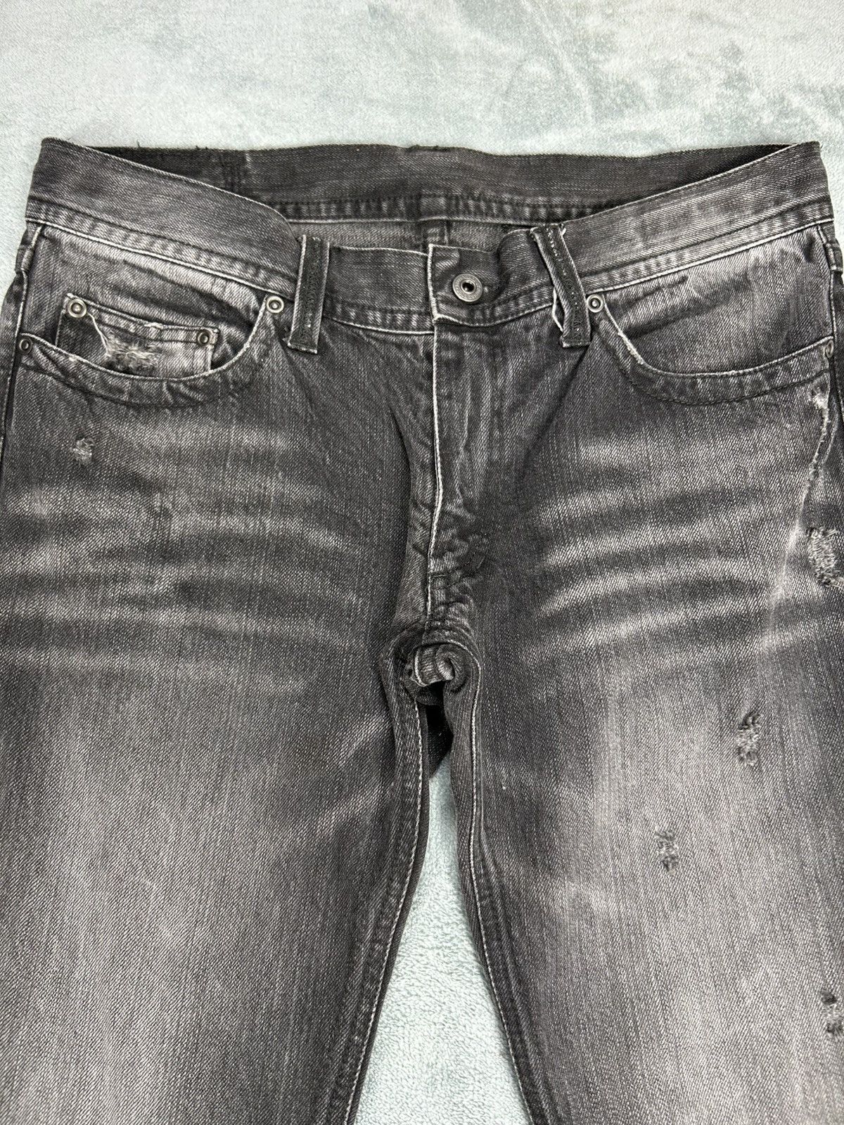 Japanese Brand Rupert Edge Distressed Flared Denim Pants. s0204 Size US 32 / EU 48 - 5 Thumbnail