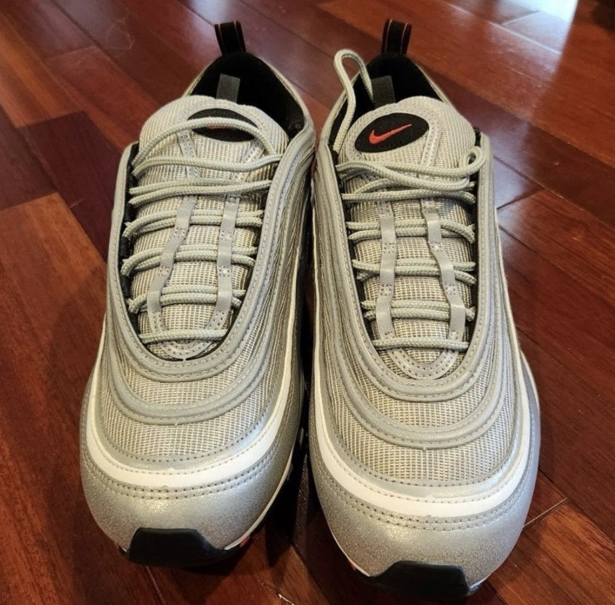 Nike Nike air max 97 silver bullet Size US 5 / EU 37 - 3 Thumbnail