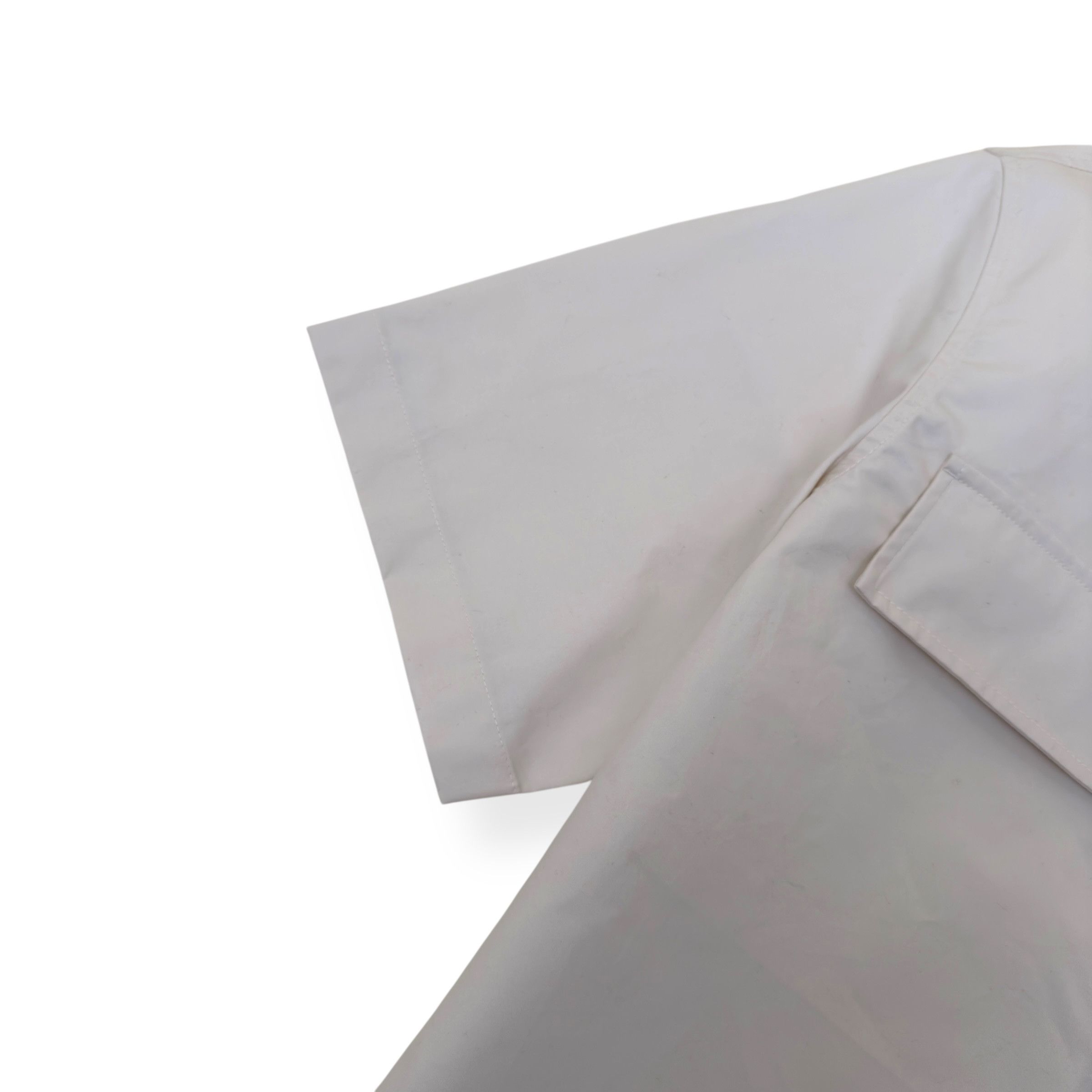 Jil Sander JIL SANDER SS25 FLAP POCKET SHIRT CREAM 50 / L Size US L / EU 52-54 / 3 - 4 Thumbnail