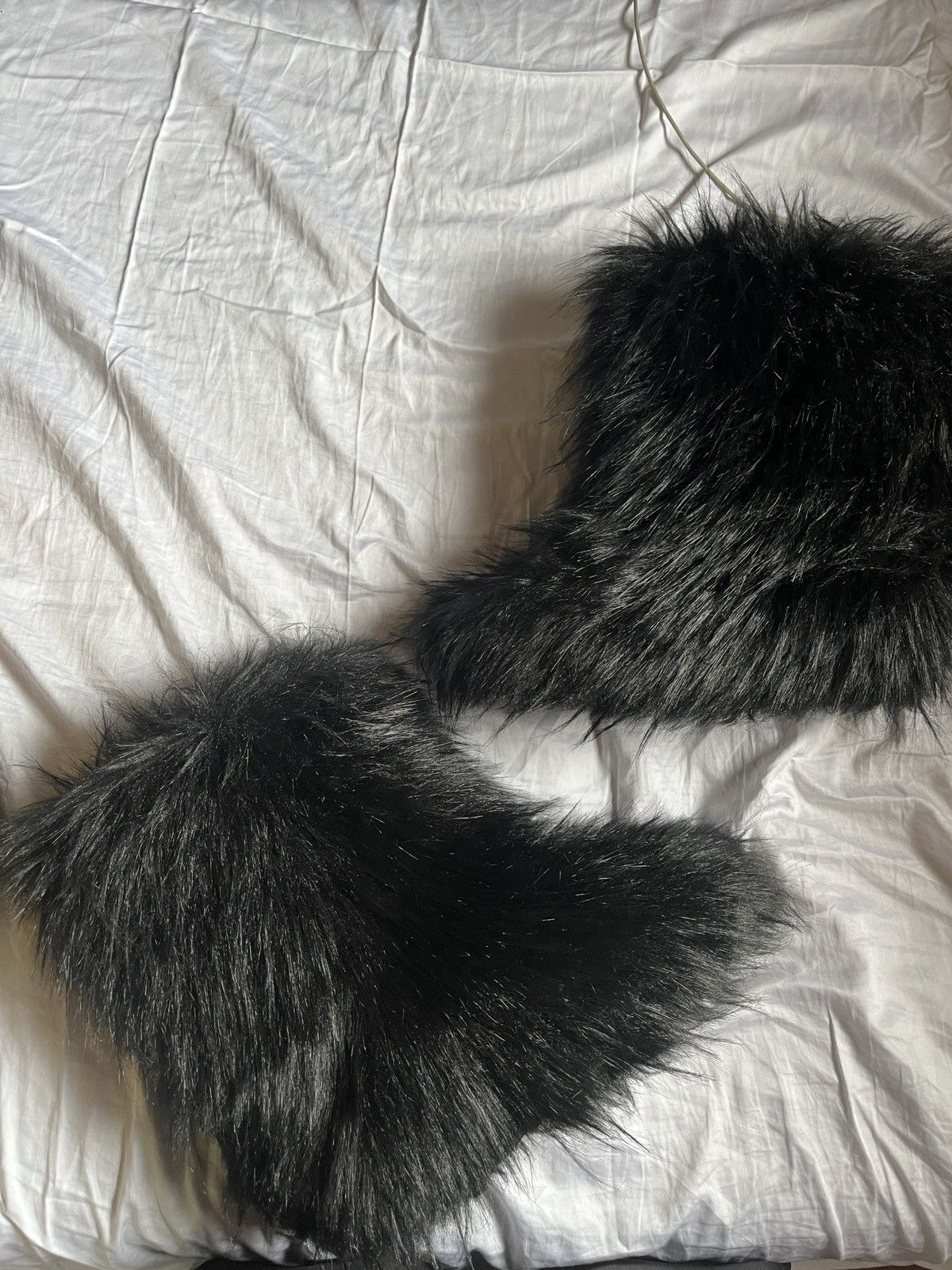 Other Black Fur Boots Size US 9 / EU 42 - 1 Thumbnail